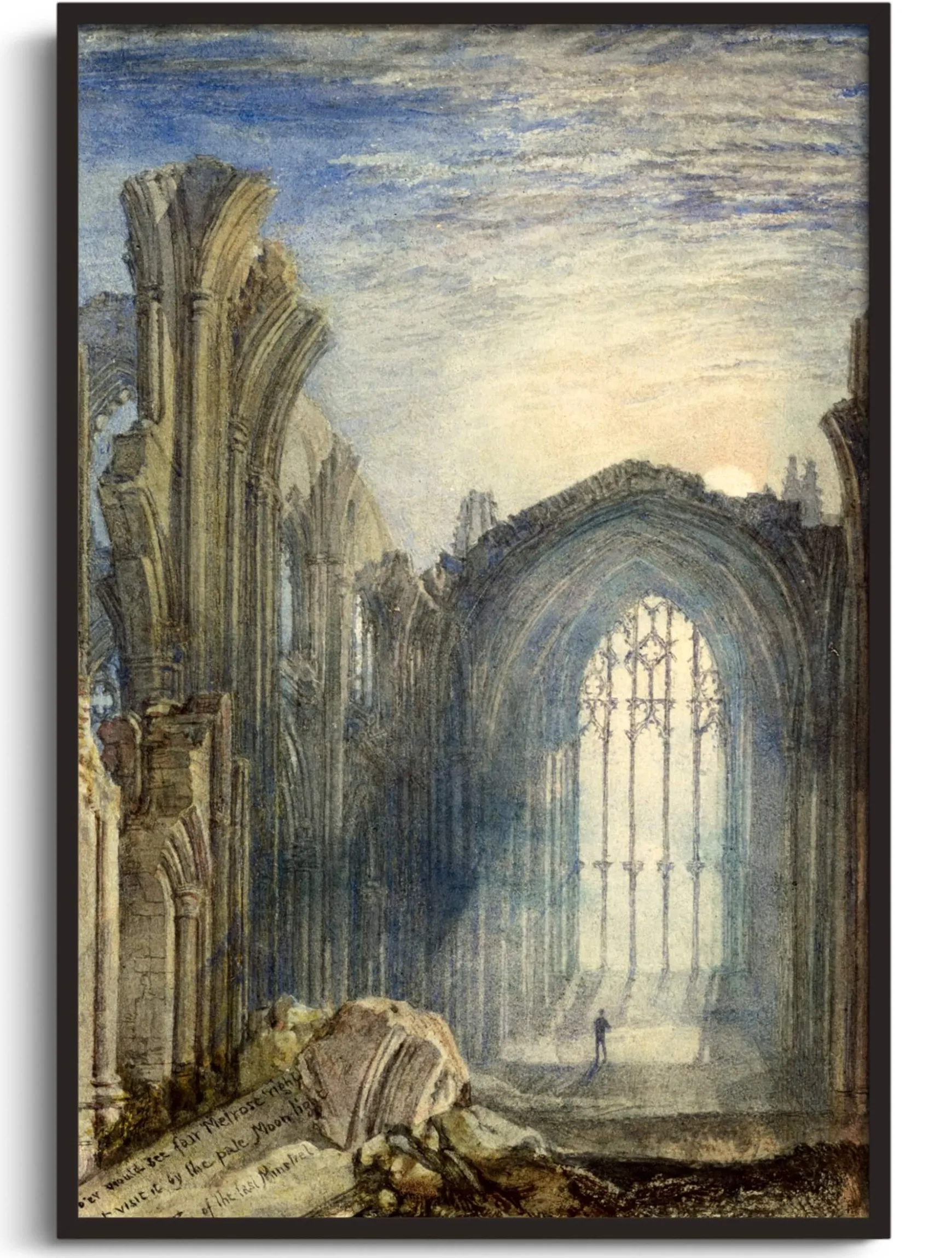 Galerie Mont Turner<Abbaye de Melrose - William Turner