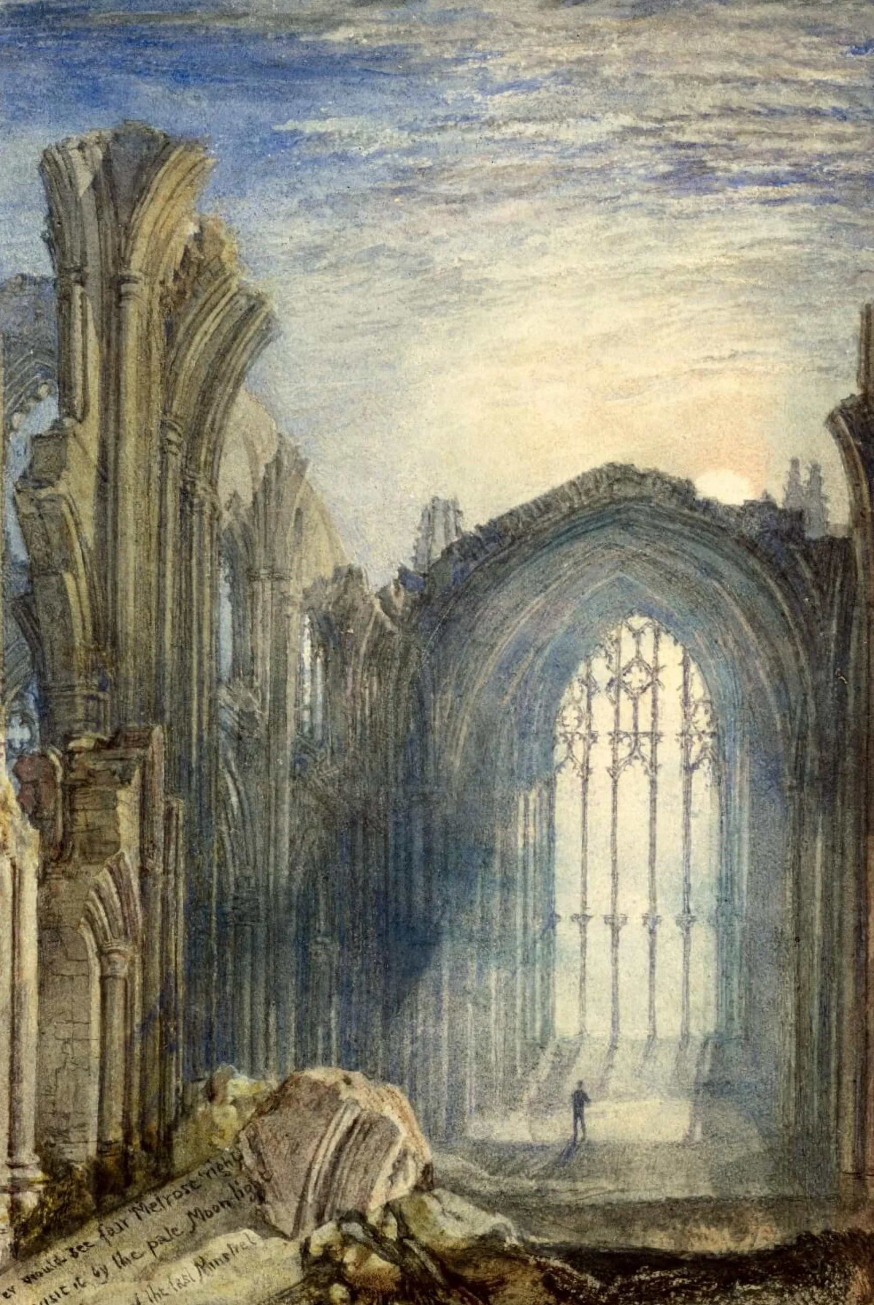 Galerie Mont Turner<Abbaye de Melrose - William Turner