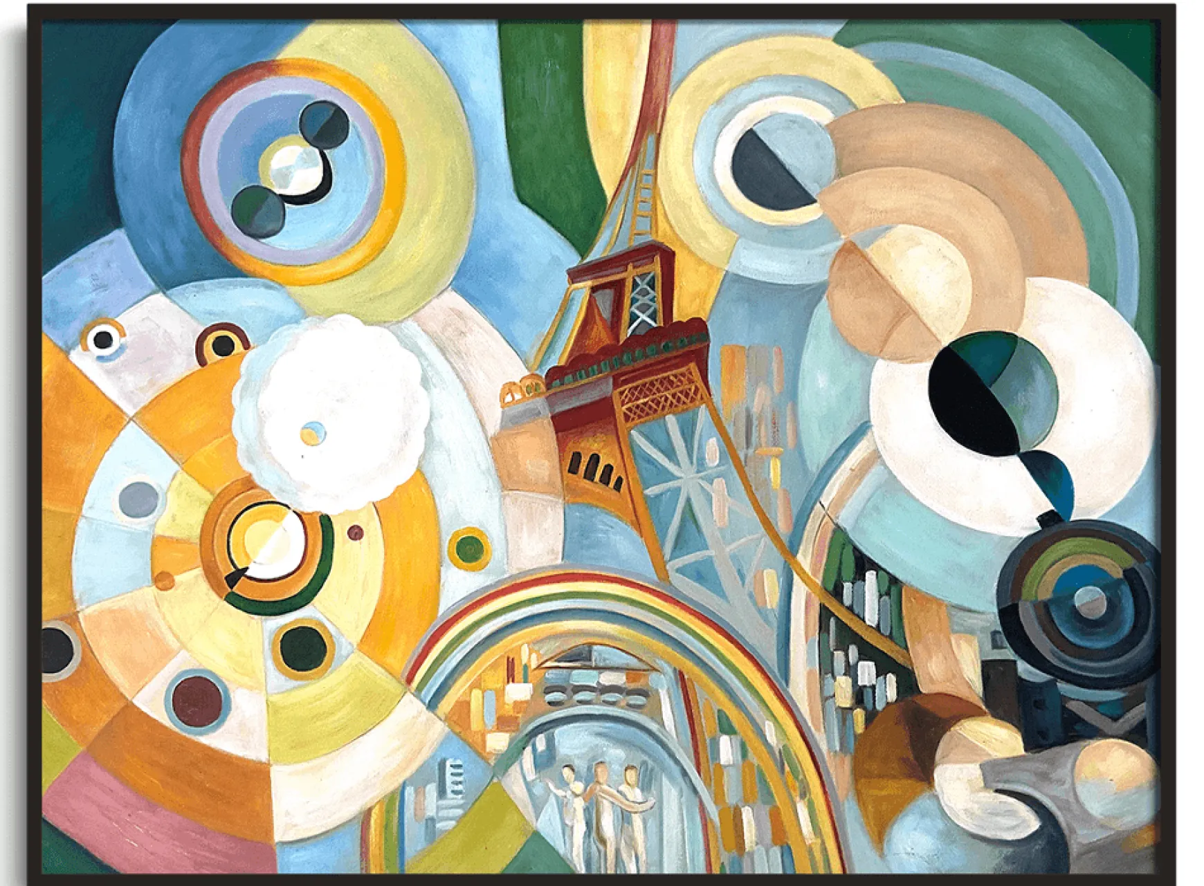 Galerie Mont Delaunay<Air, fer et eau, étude - Robert Delaunay