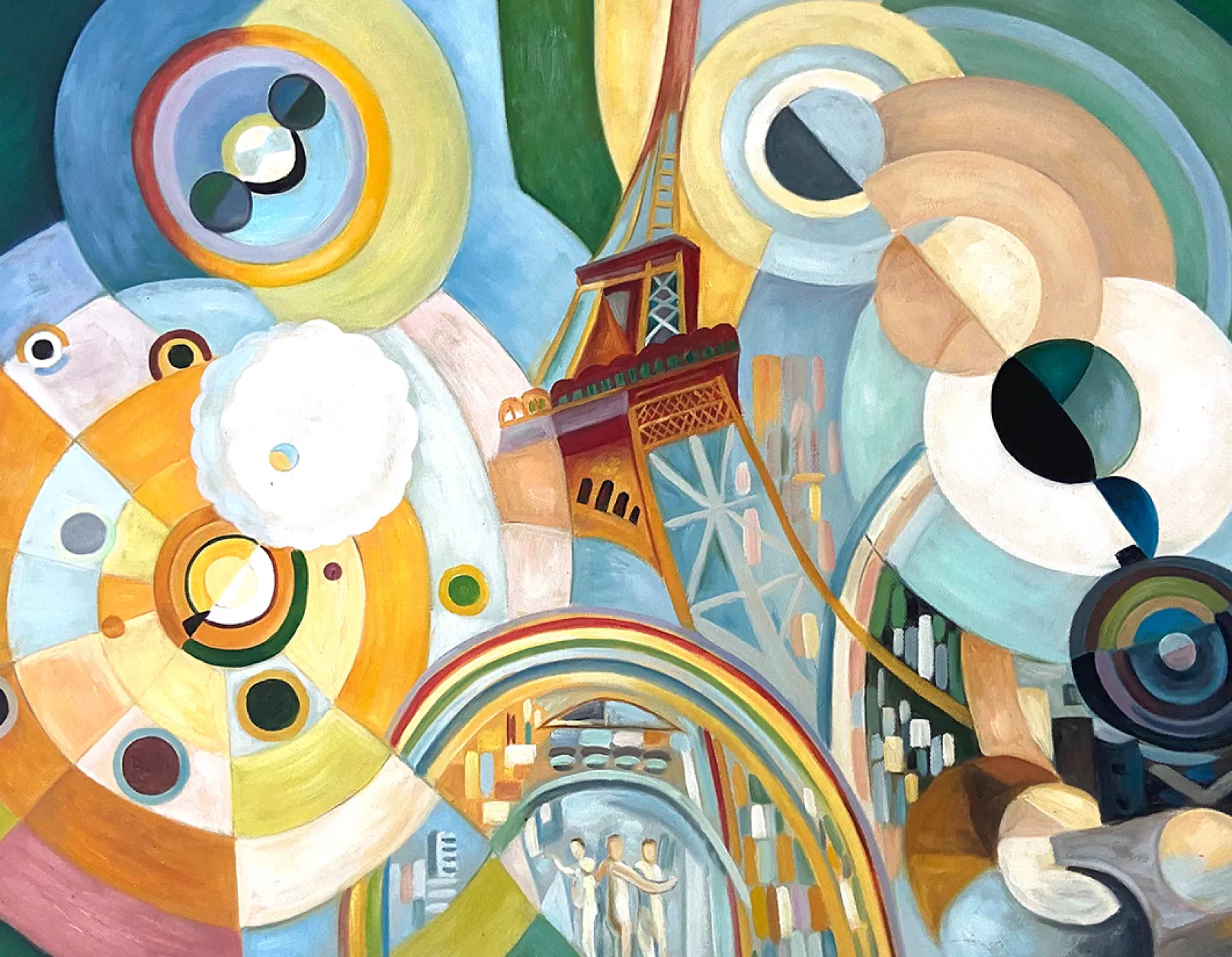 Galerie Mont Delaunay<Air, fer et eau, étude - Robert Delaunay