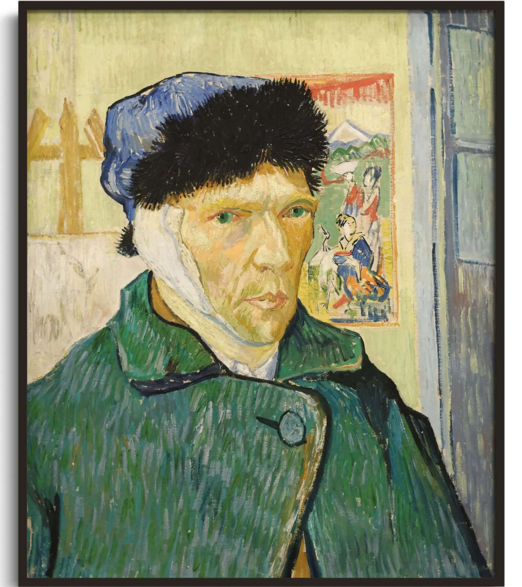 Galerie Mont Van Gogh<Autoportrait à l'oreille bandée II - Vincent Van Gogh