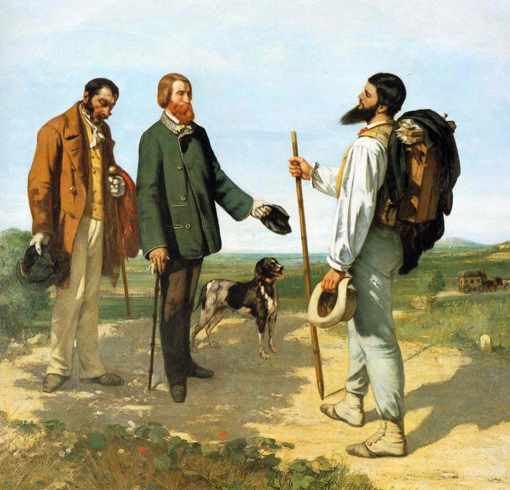 Galerie Mont Courbet<Bonjour Monsieur Courbet - Gustave Courbet