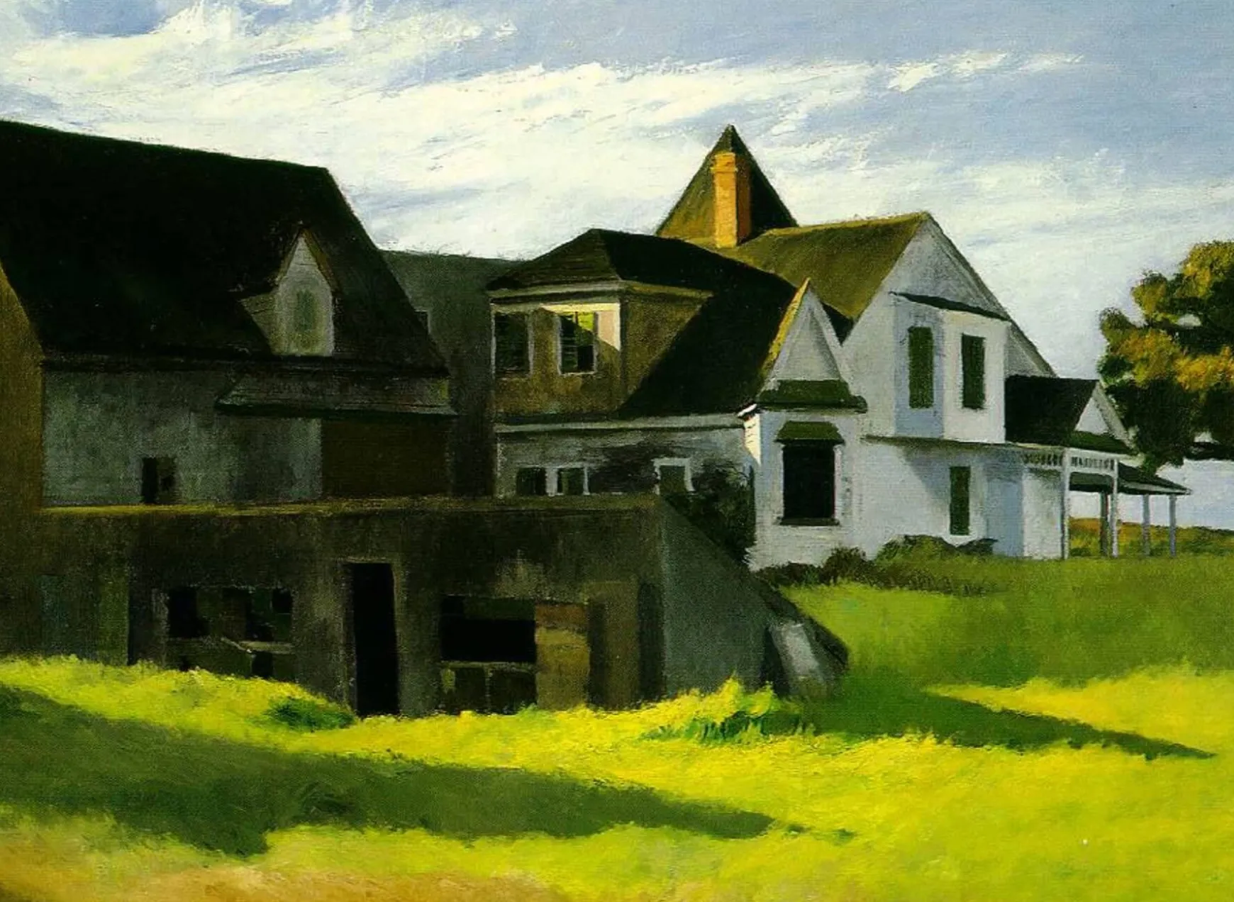 Galerie Mont Hopper<Cape Cod Afternoon - Edward Hopper