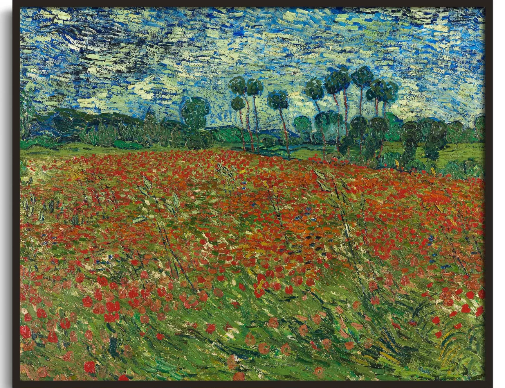 Galerie Mont Van Gogh<Champs de coquelicots - Vincent Van Gogh