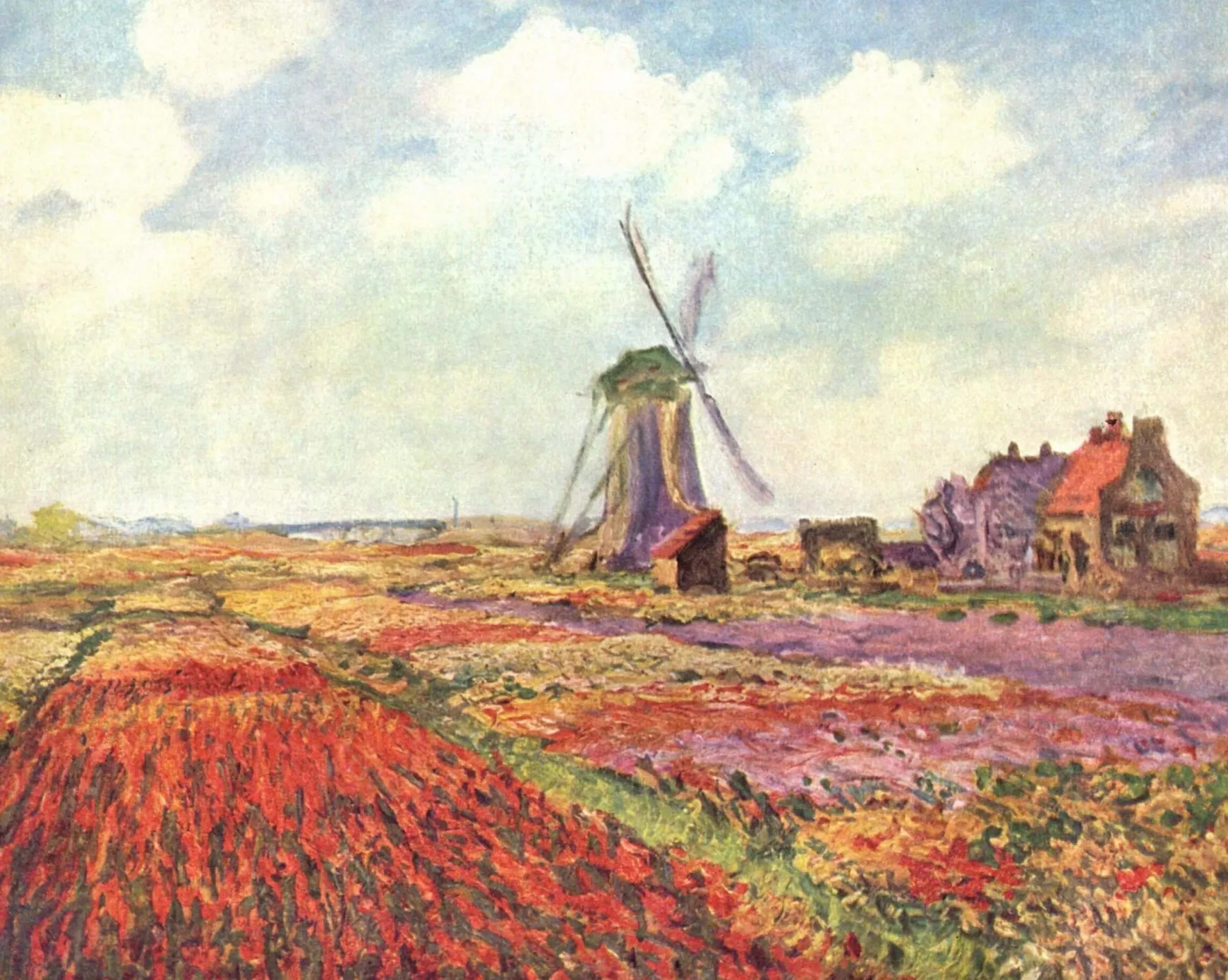 Galerie Mont Monet<Champs de tulipes en Hollande - Claude Monet