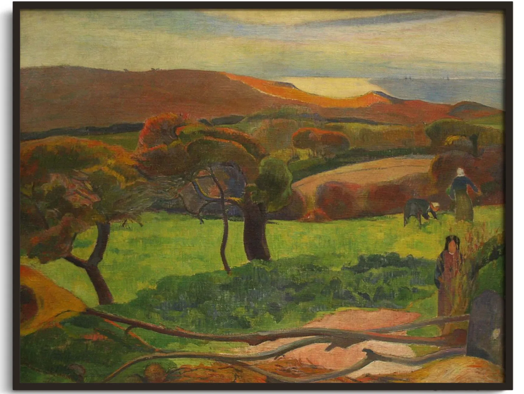 Galerie Mont Gauguin<Champs près de la mer - Paul Gauguin