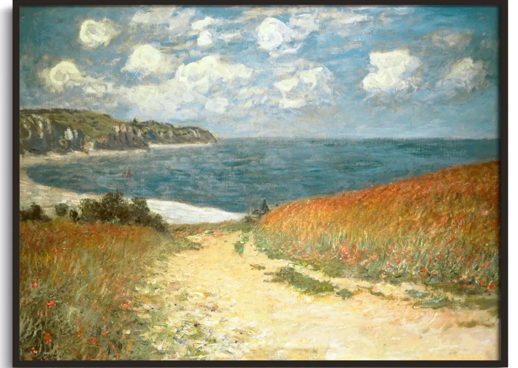 Galerie Mont Monet<Chemin dans les blés à Pourville - Claude Monet