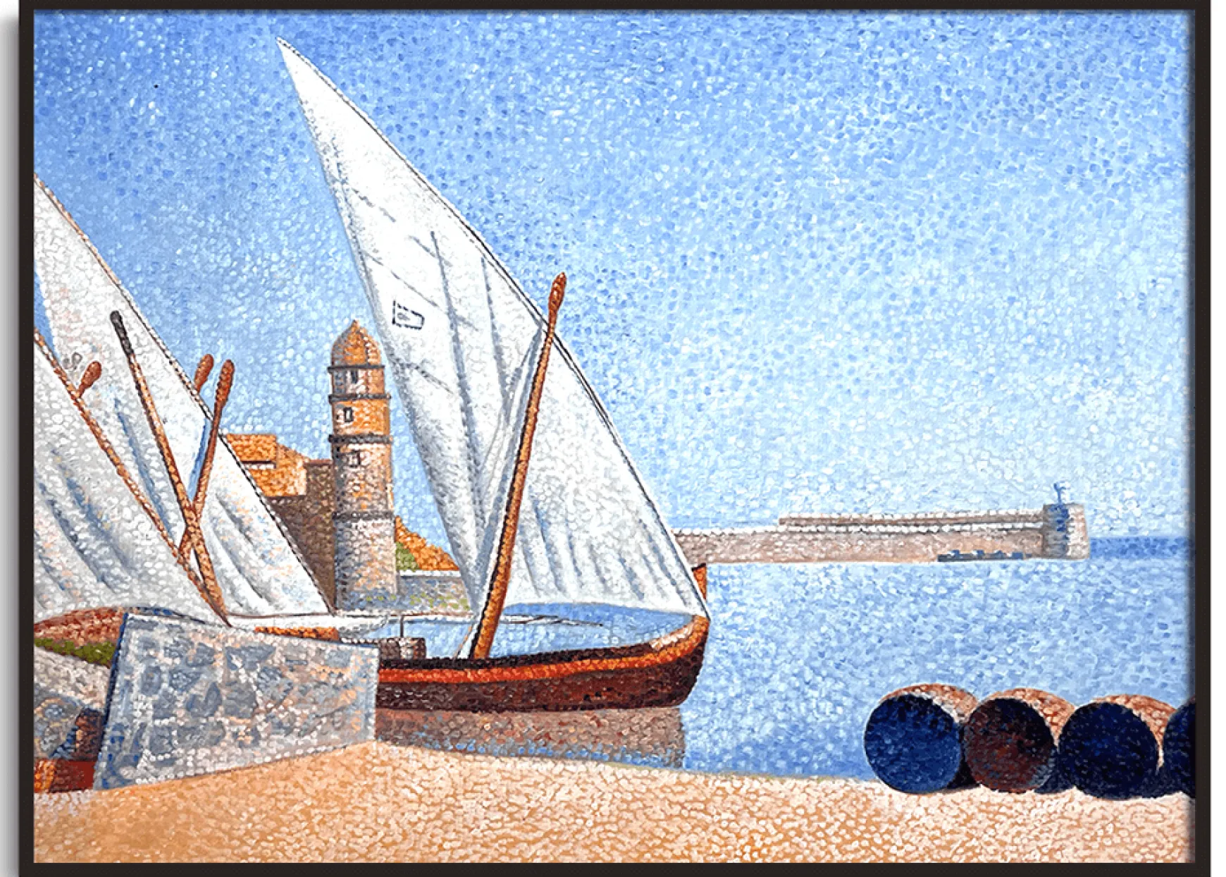 Galerie Mont Signac<Collioure, Les Balancelles - Paul Signac