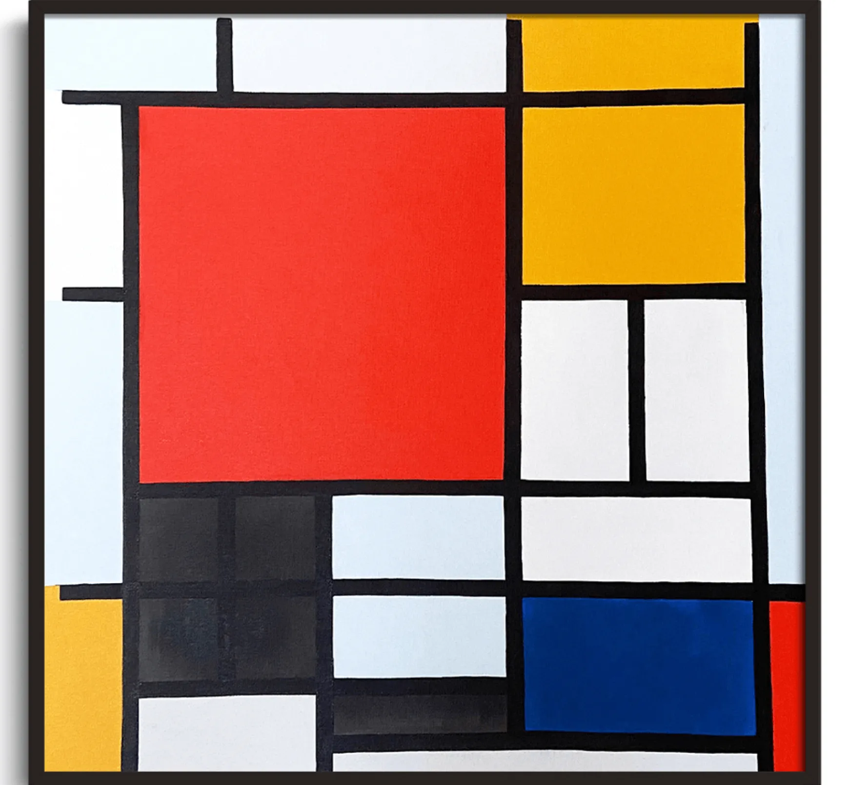 Galerie Mont Mondrian<Composition en Rouge, Jaune, Bleu et Noir - Piet Mondrian