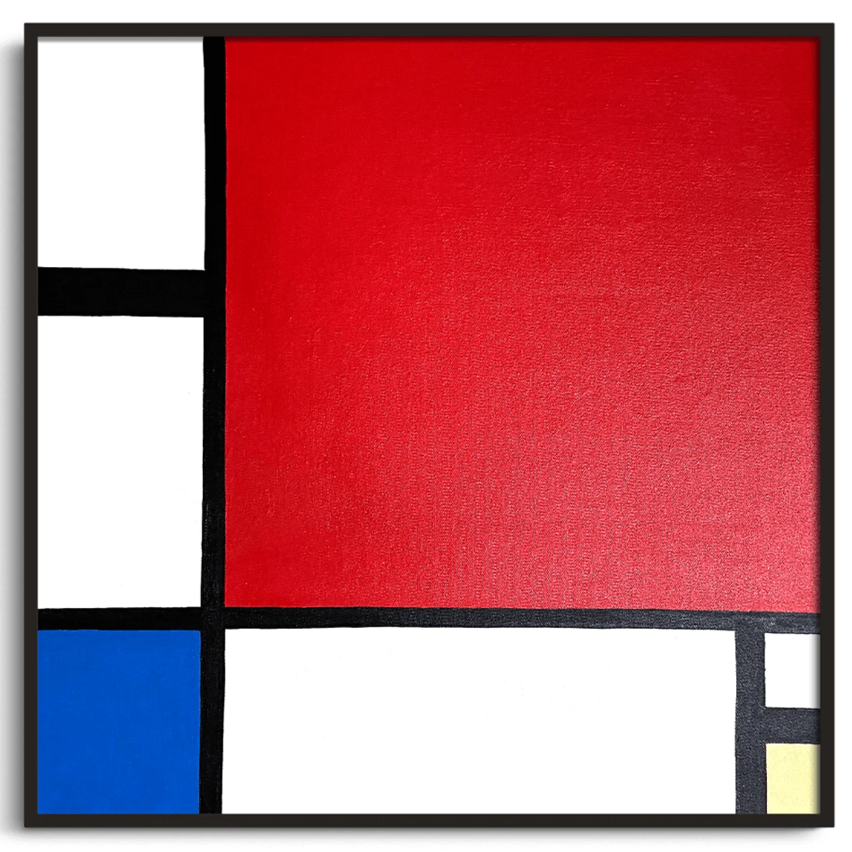 Galerie Mont Mondrian<Composition II en rouge, bleu et jaune - Piet Mondrian