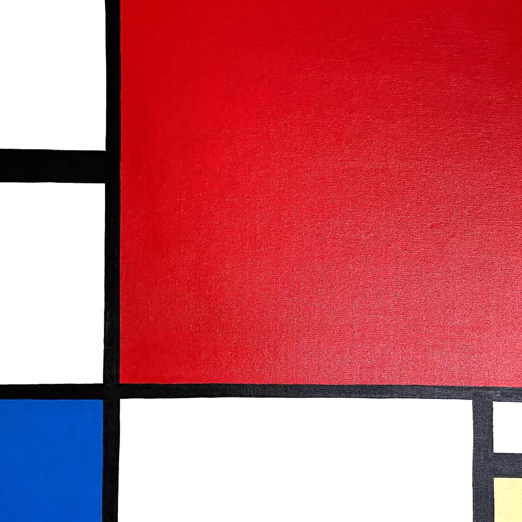 Galerie Mont Mondrian<Composition II en rouge, bleu et jaune - Piet Mondrian