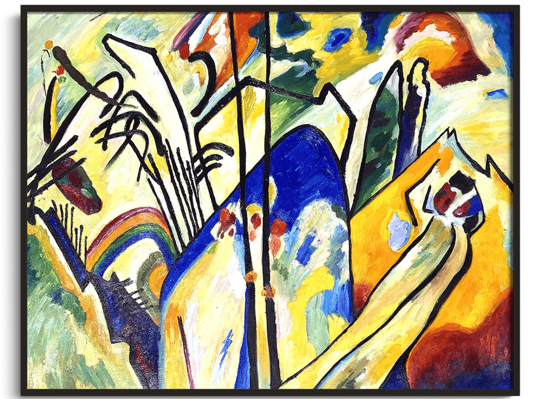 Galerie Mont Kandinsky<Composition IV - Vassily Kandinsky