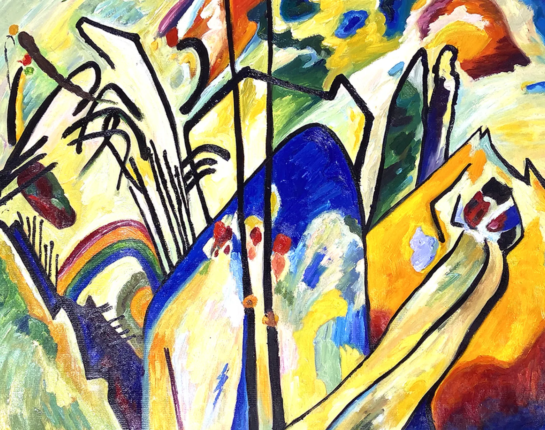 Galerie Mont Kandinsky<Composition IV - Vassily Kandinsky