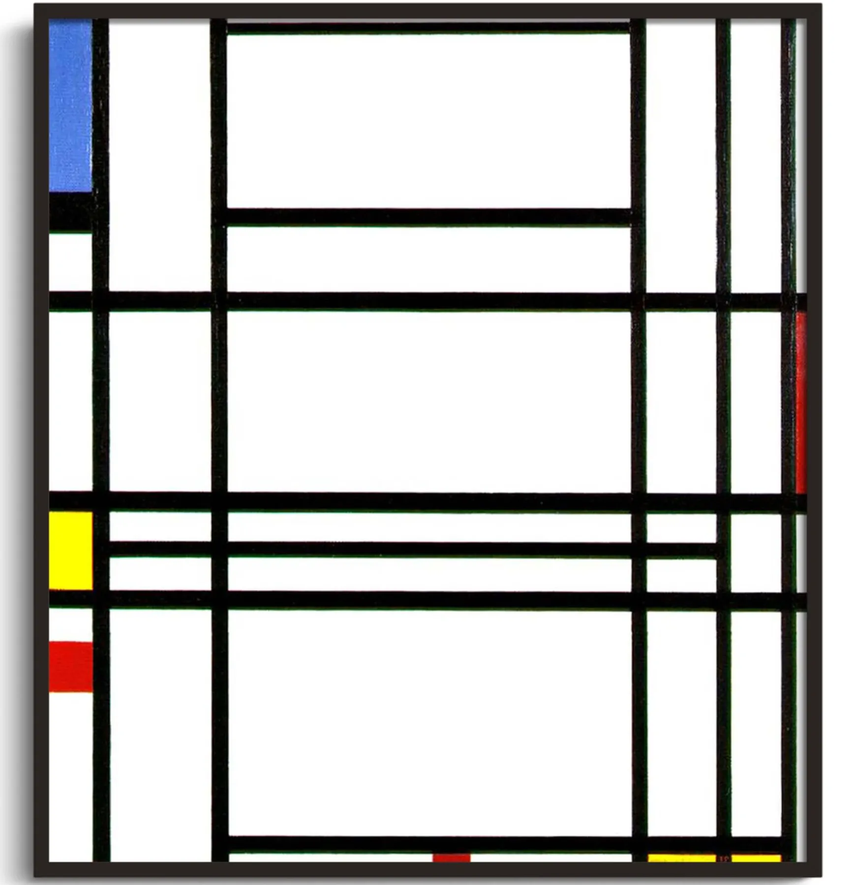 Galerie Mont Mondrian<Composition No 10 - Piet Mondrian