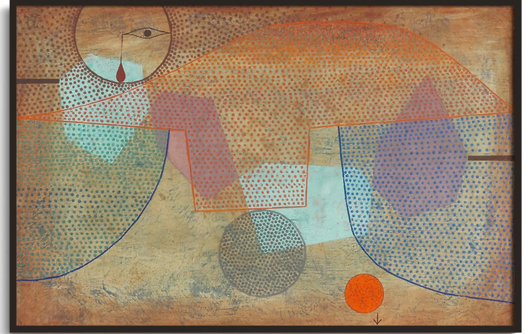 Galerie Mont Klee<Coucher de soleil - Paul Klee