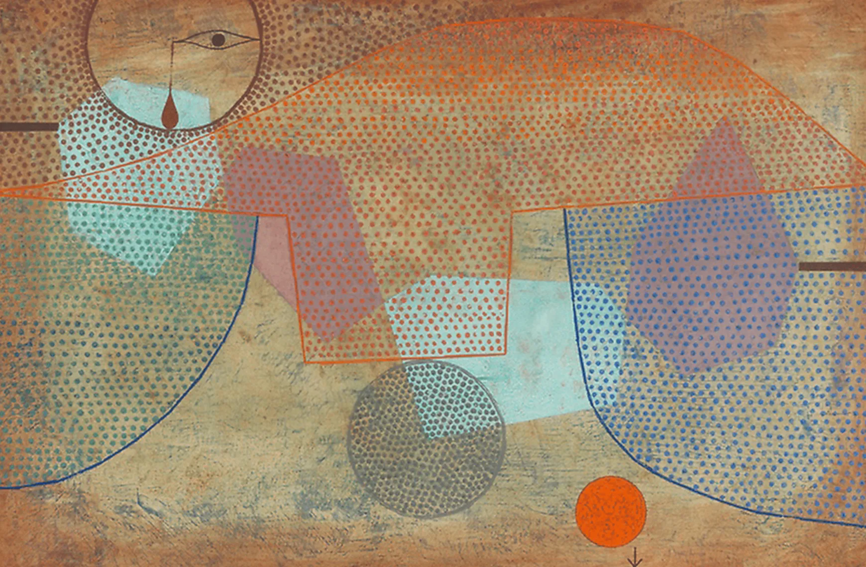 Galerie Mont Klee<Coucher de soleil - Paul Klee