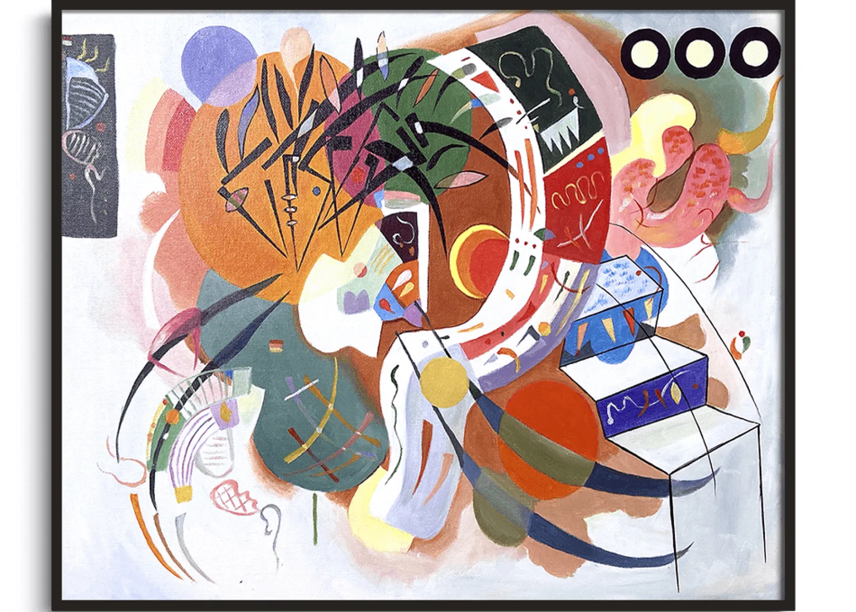 Galerie Mont Kandinsky<Courbe dominante - Vassily Kandinsky