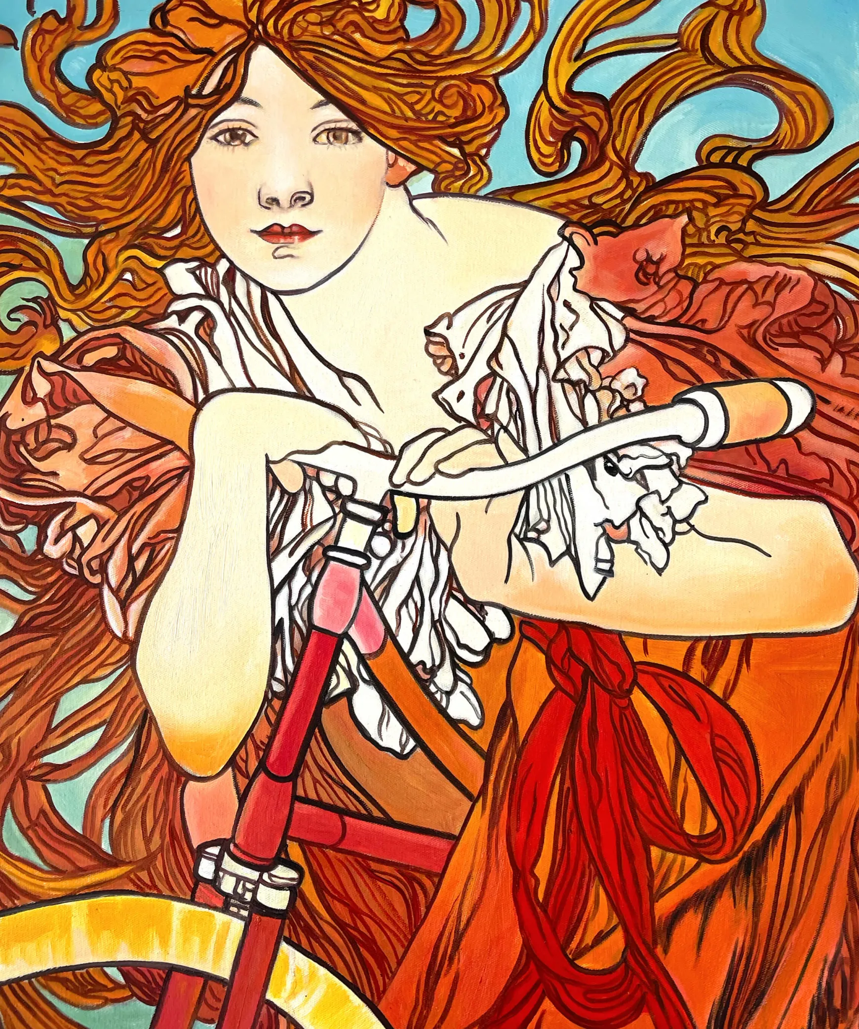 Galerie Mont Mucha<Cycles Perfecta - Alfons Mucha