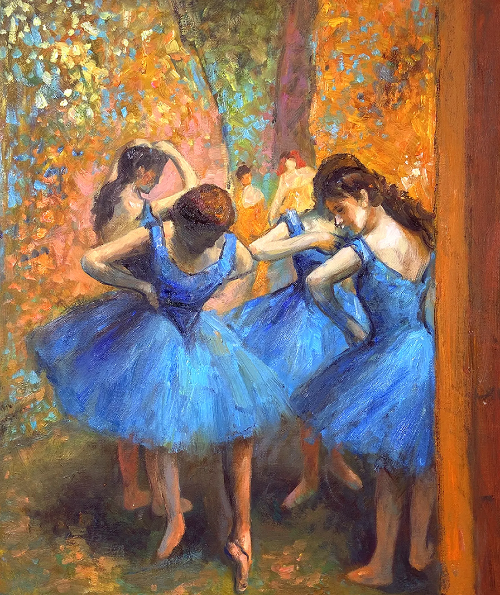 Galerie Mont Degas<Danseuses bleues - Edgar Degas