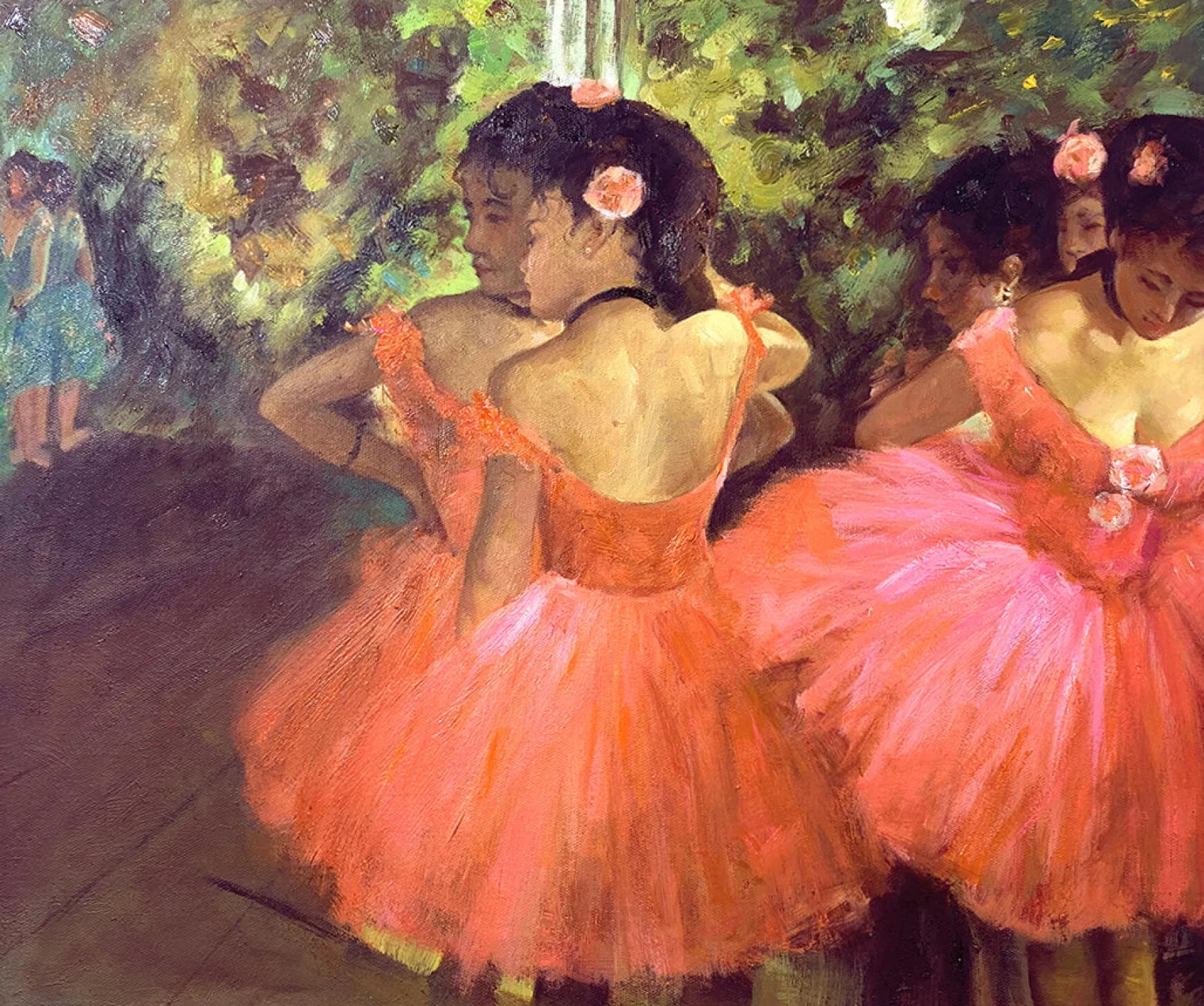 Galerie Mont Degas<Danseuses en rose - Edgar Degas