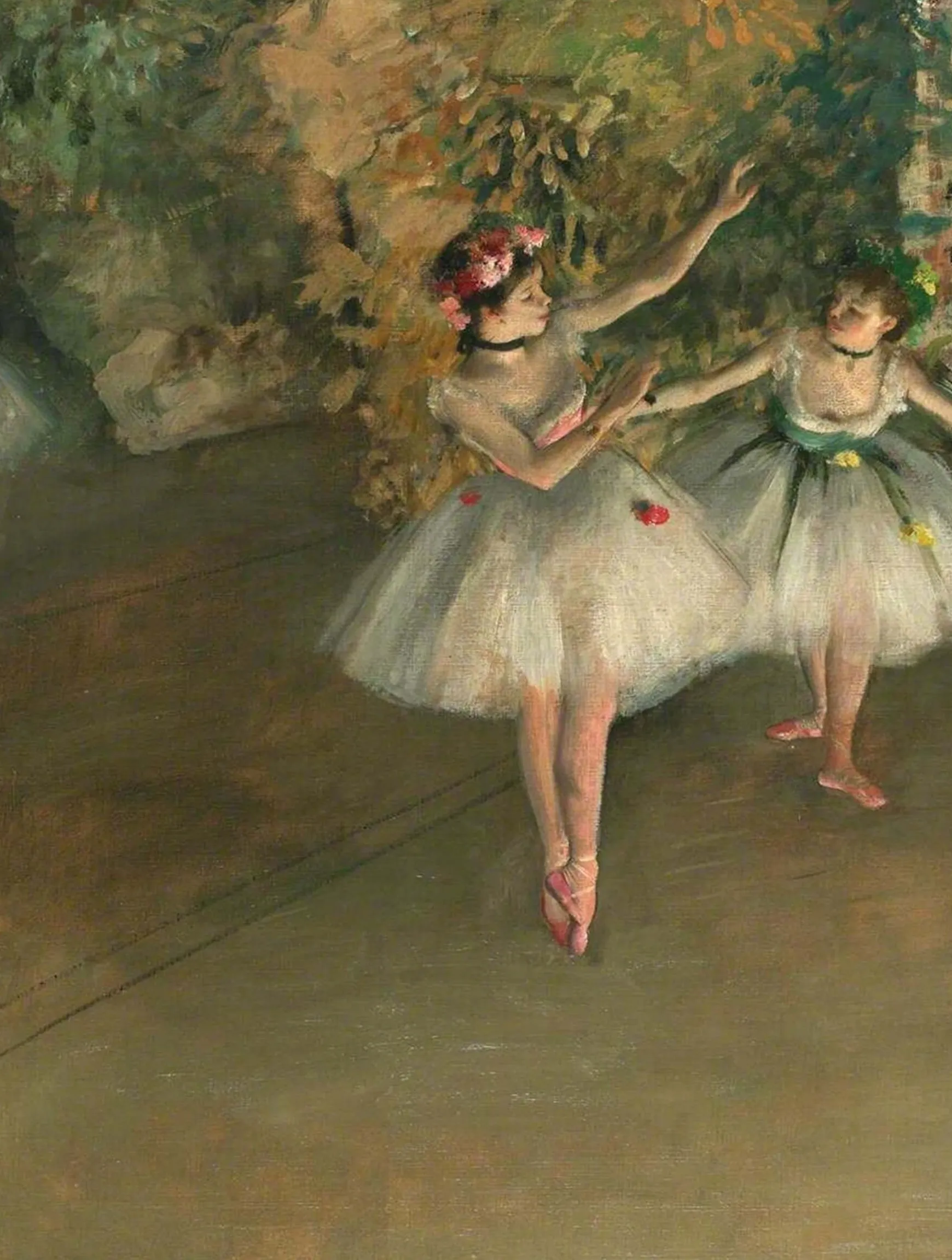 Galerie Mont Degas<Deux Danseuses sur scène - Edgar Degas