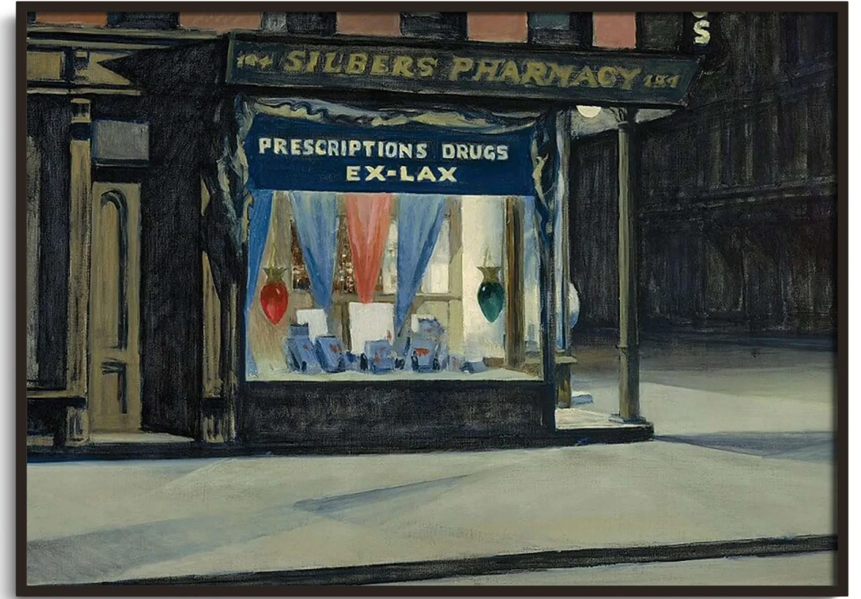 Galerie Mont Hopper<Drugstore - Edward Hopper