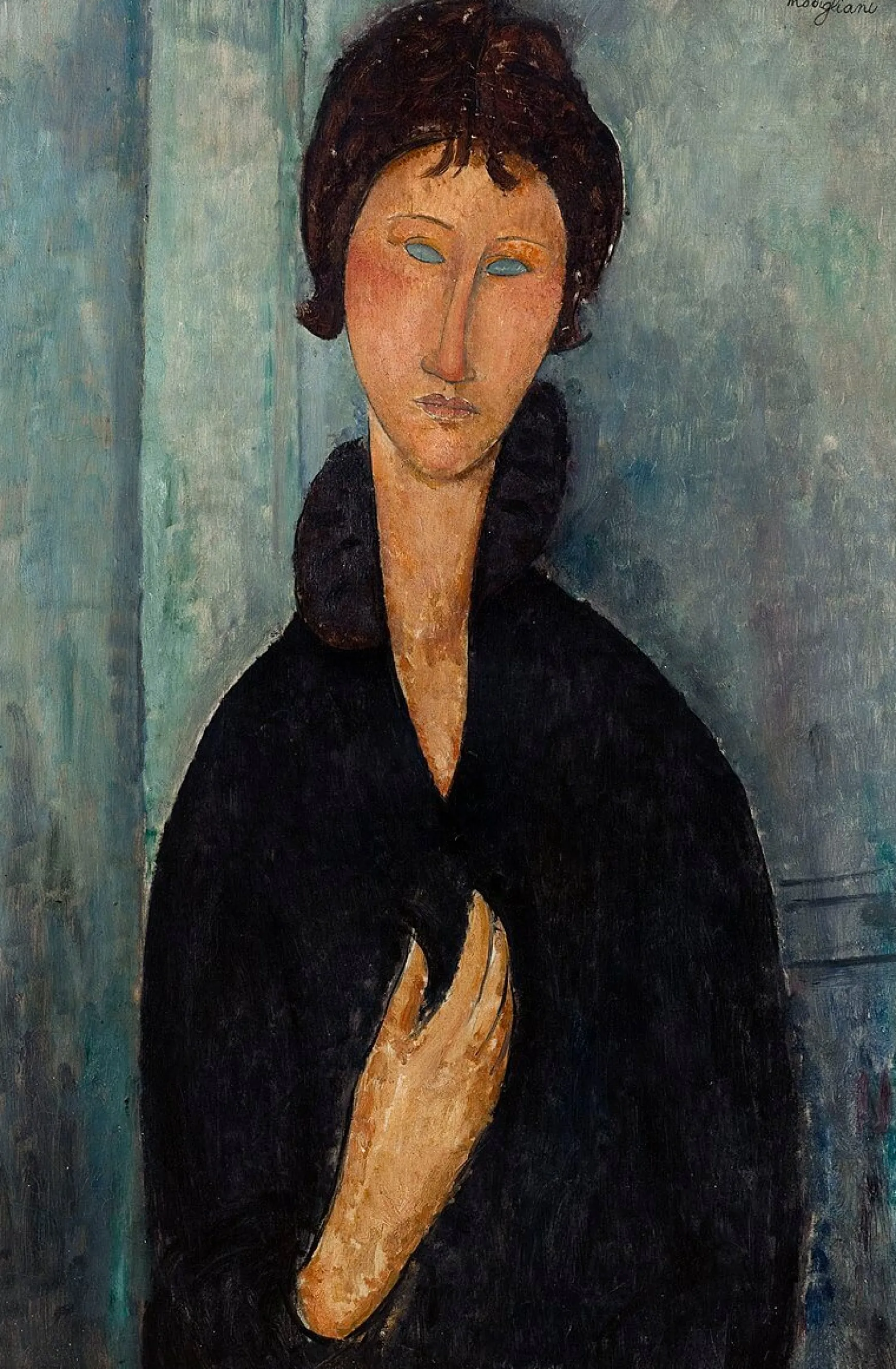 Galerie Mont Modigliani<Femme aux yeux bleus - Amedeo Modigliani