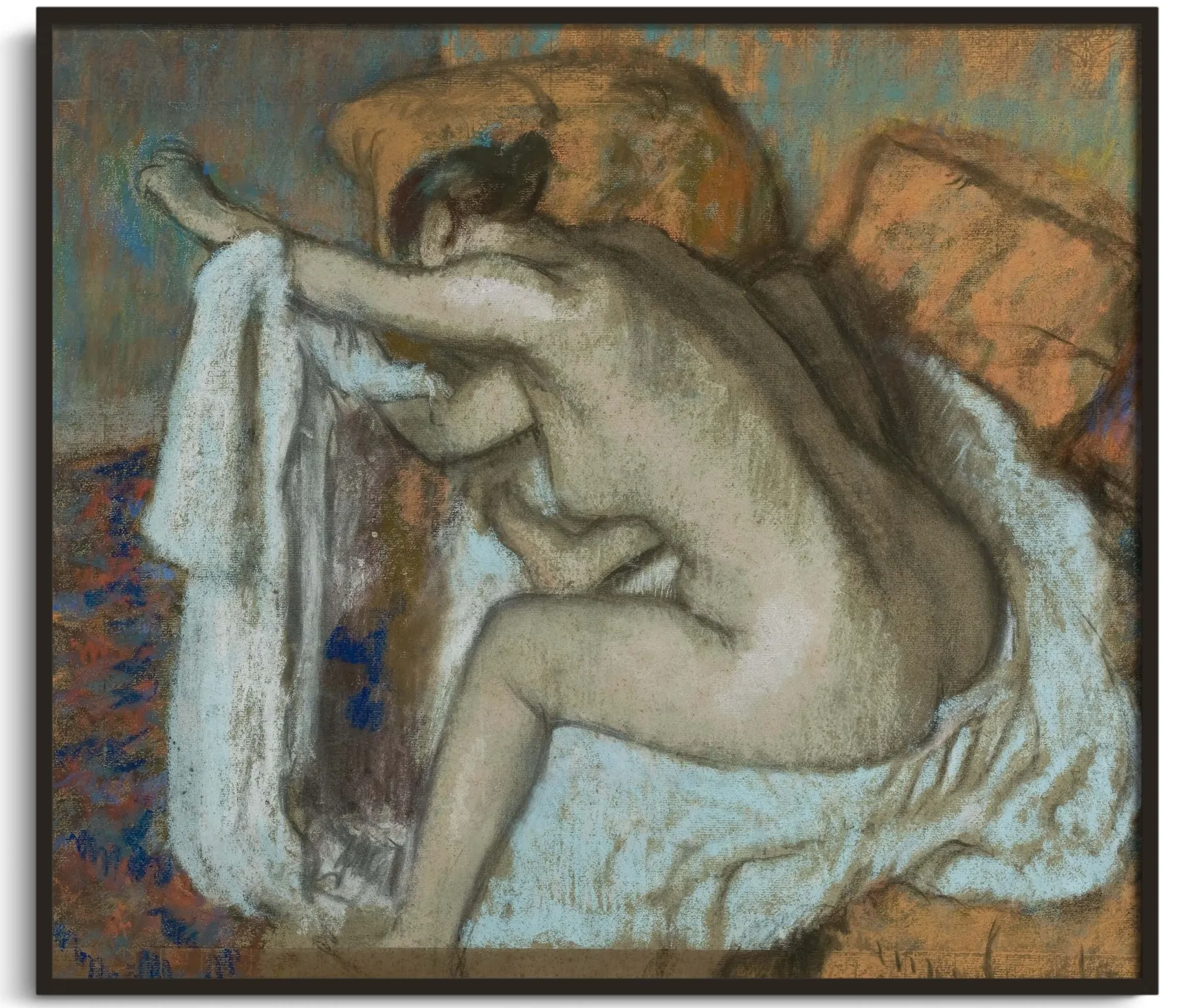 Galerie Mont Degas<Femme séchant son bras gauche (après le bain) - Edgar Degas