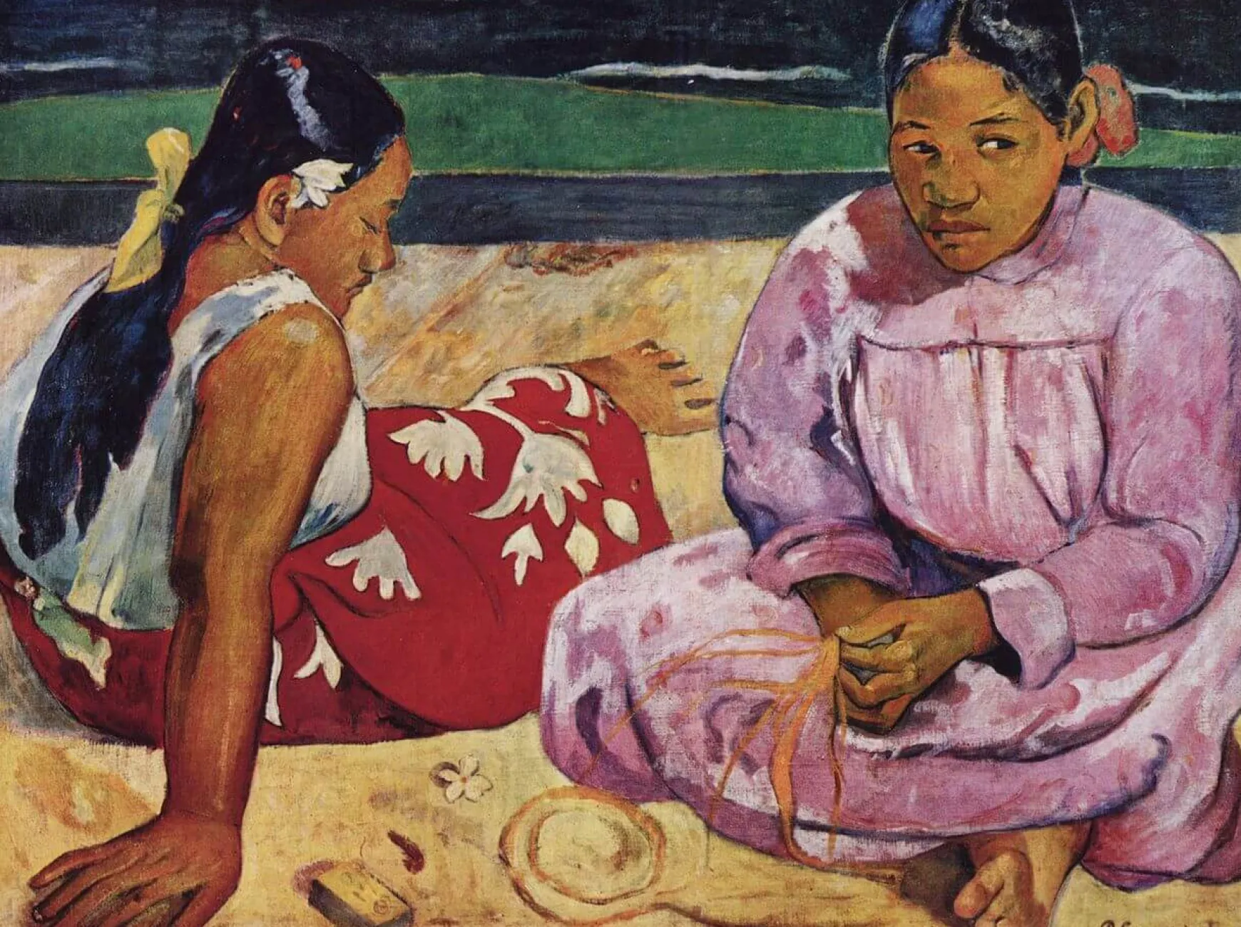 Galerie Mont Gauguin<Femmes de Tahiti sur la plage - Paul Gauguin