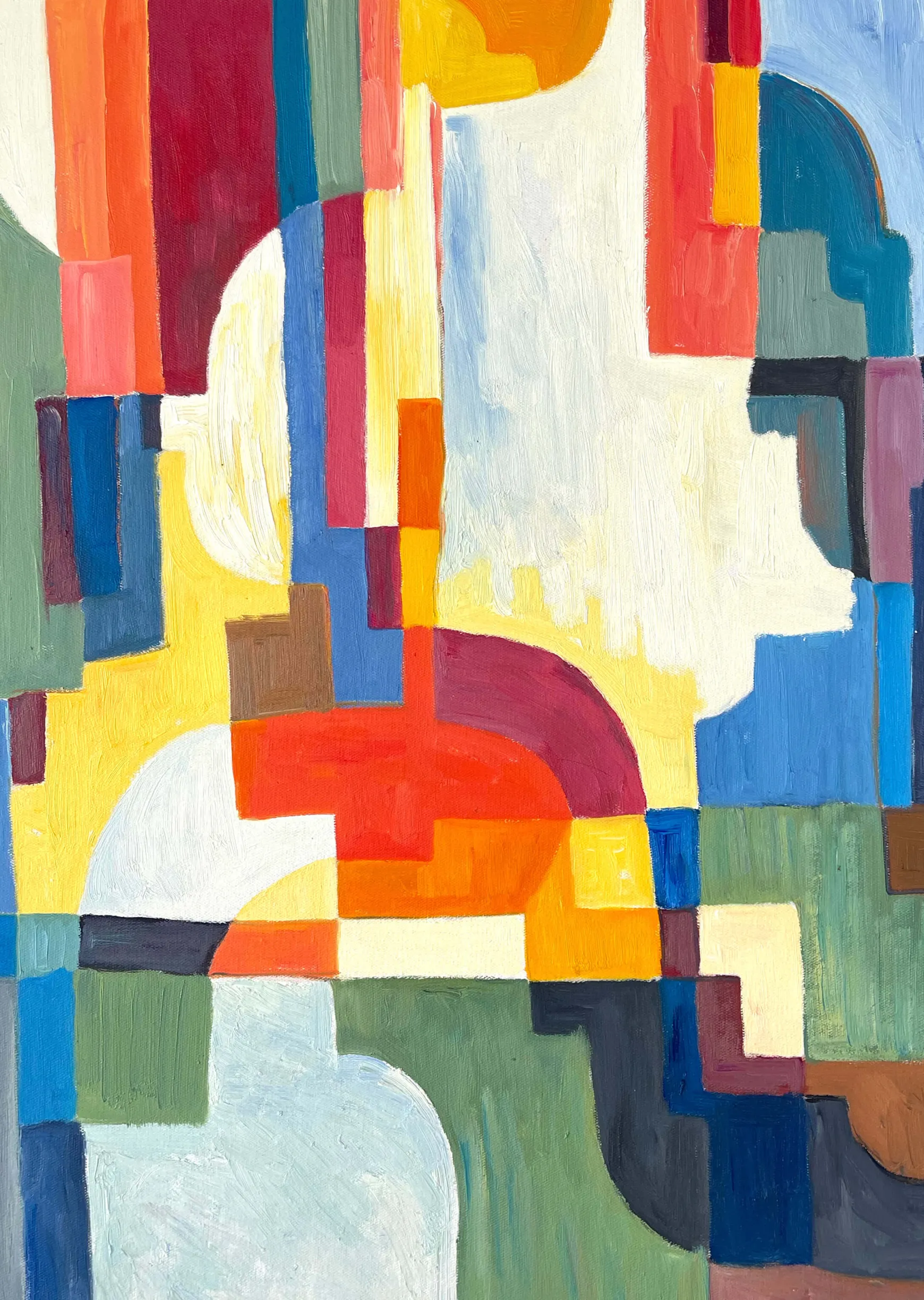 Galerie Mont Macke<Formes colorées I - August Macke