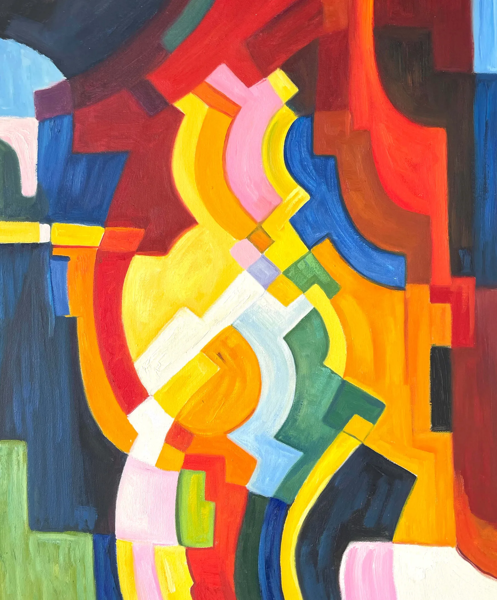 Galerie Mont Macke<Formes colorées III - August Macke