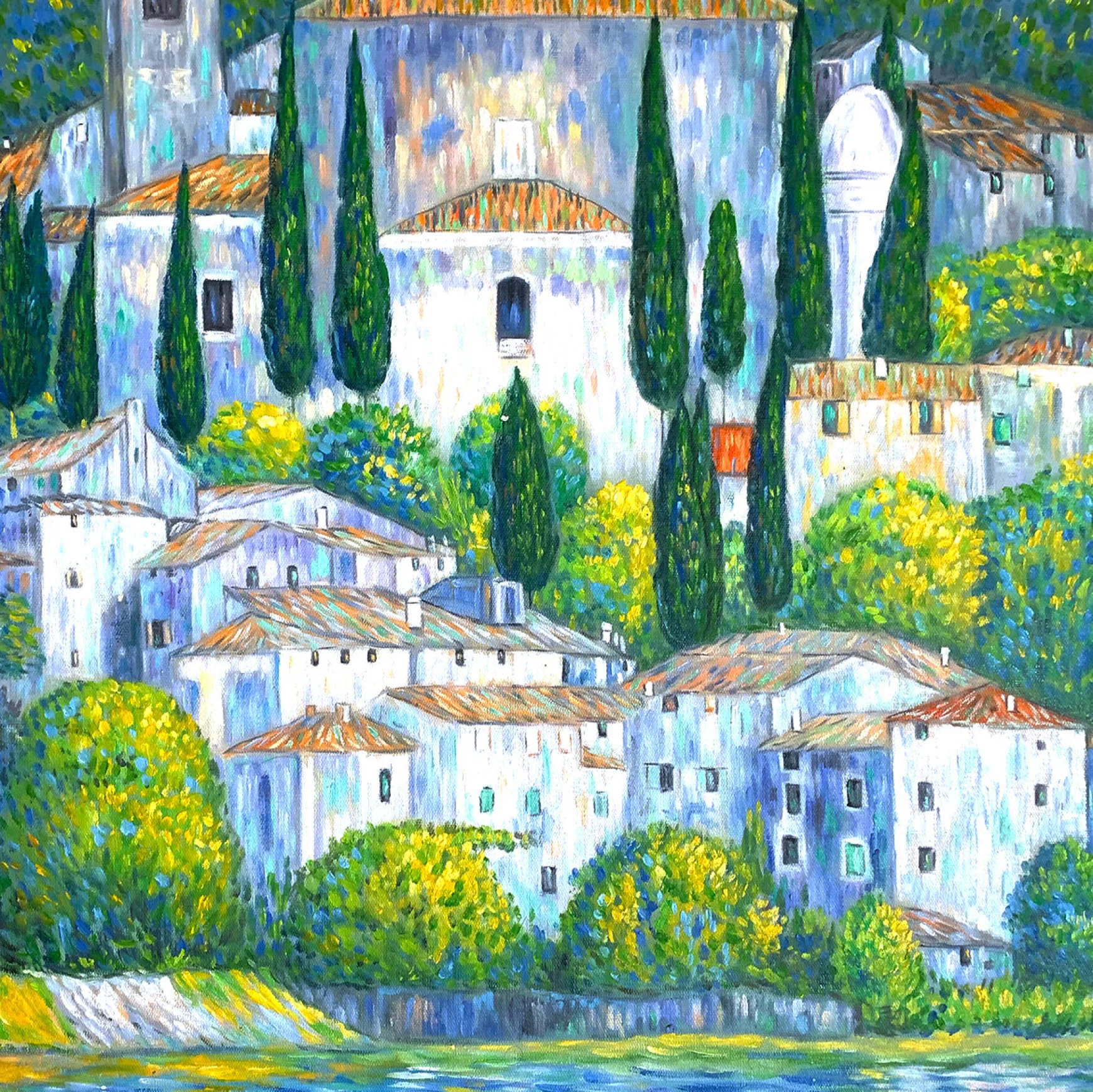 Galerie Mont Klimt<Église de Cassone - Gustav Klimt