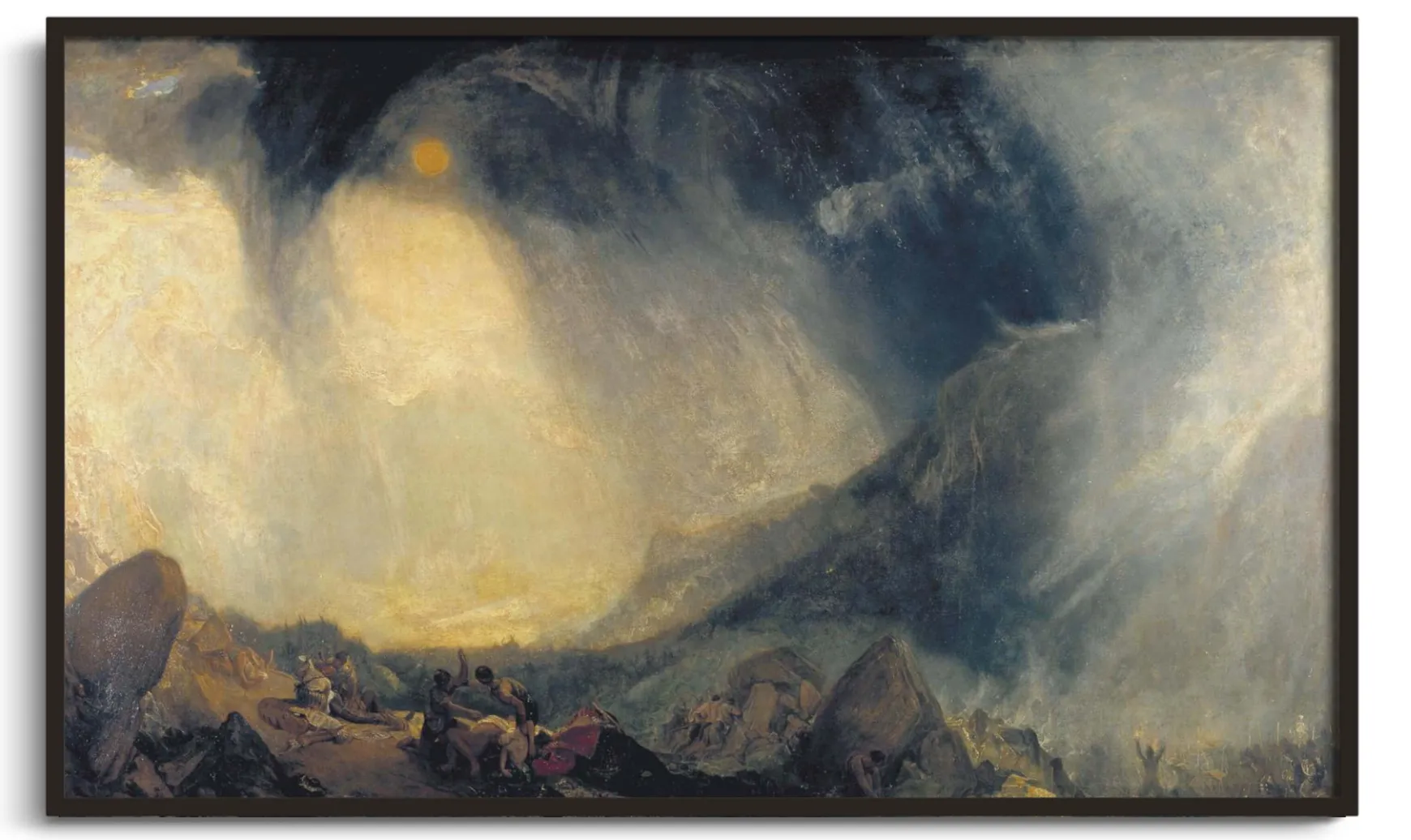 Galerie Mont Turner<Hannibal traversant les Alpes - William Turner