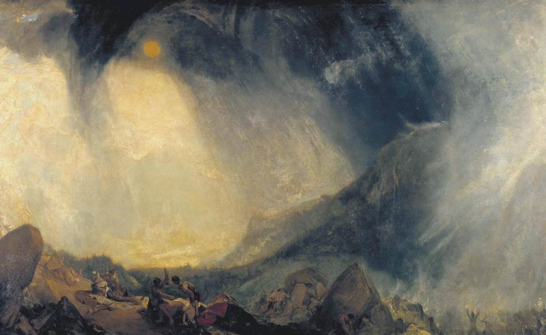 Galerie Mont Turner<Hannibal traversant les Alpes - William Turner