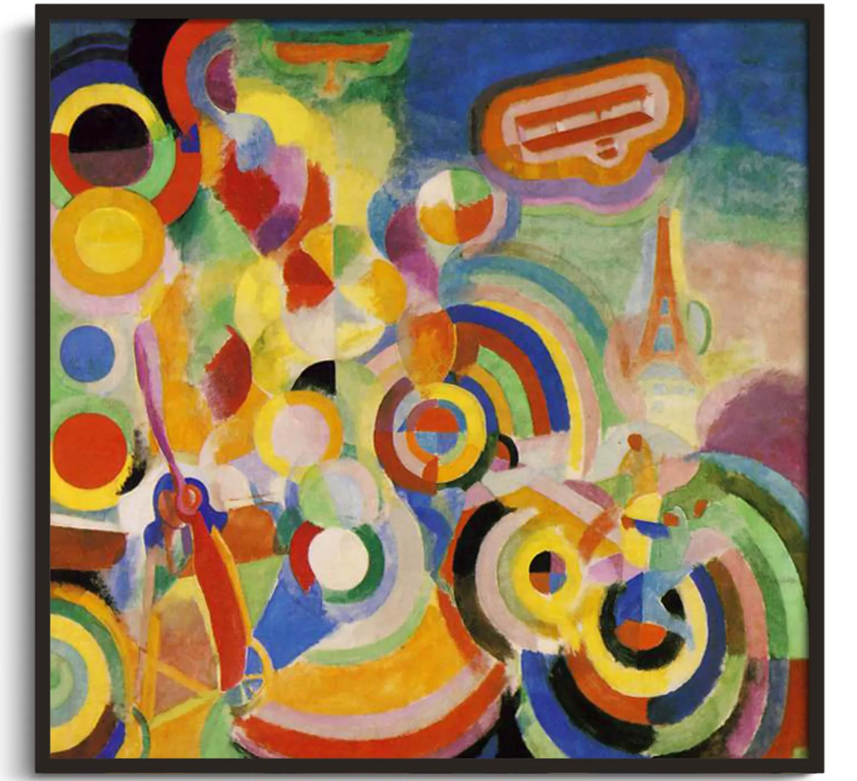 Galerie Mont Delaunay<Hommage à Blériot - Robert Delaunay