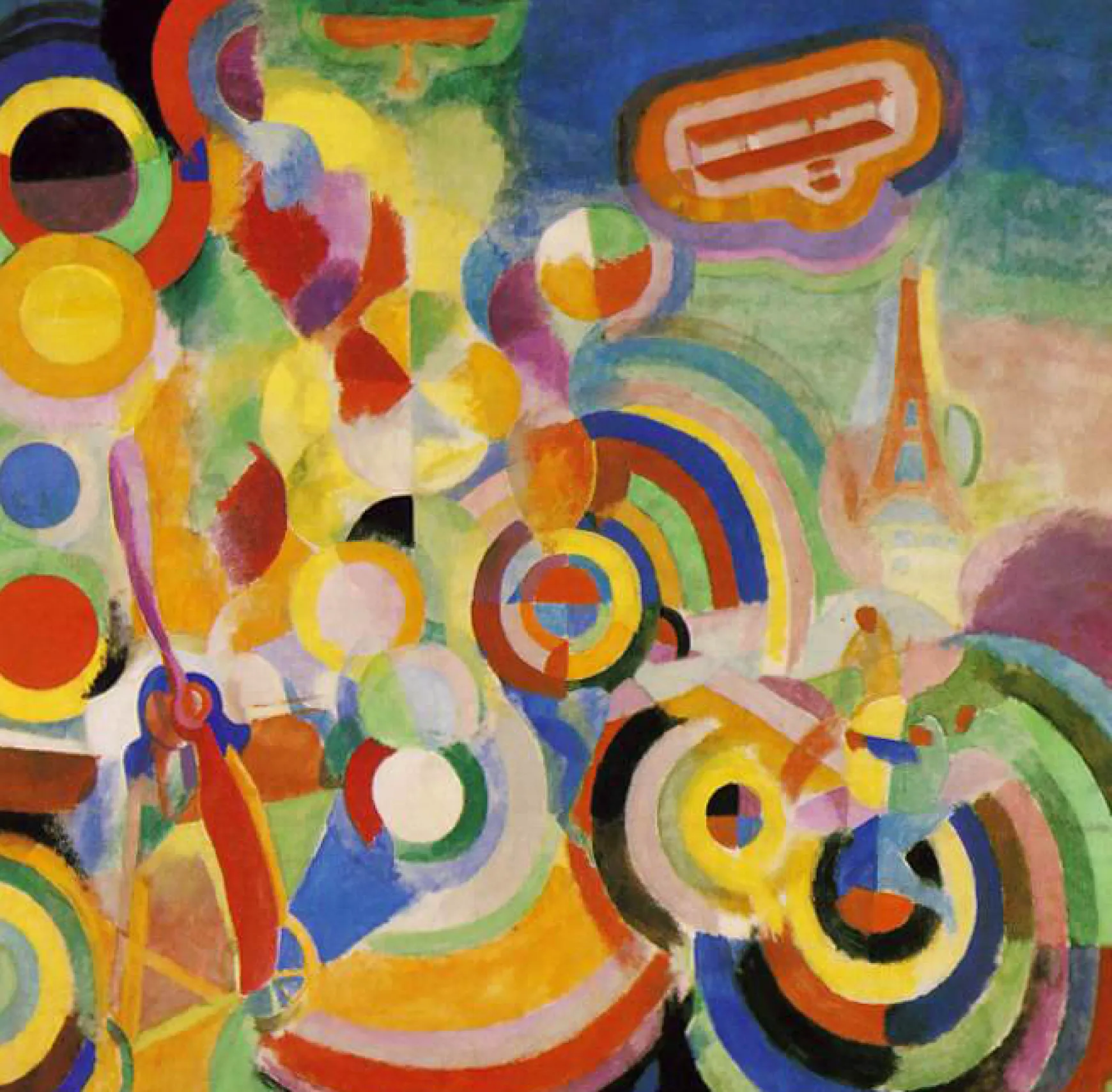 Galerie Mont Delaunay<Hommage à Blériot - Robert Delaunay