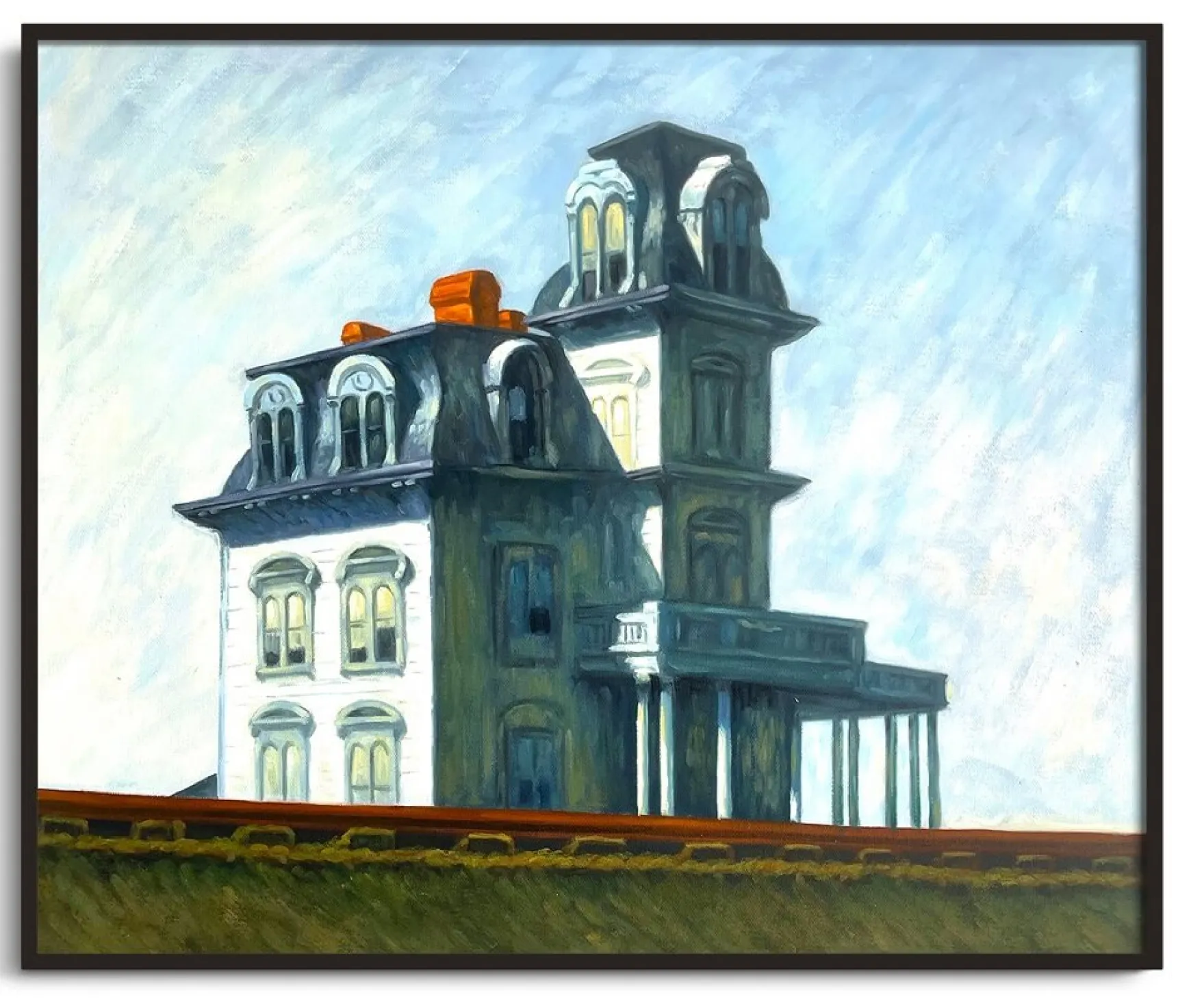 Galerie Mont Hopper<House by the Railroad - Edward Hopper