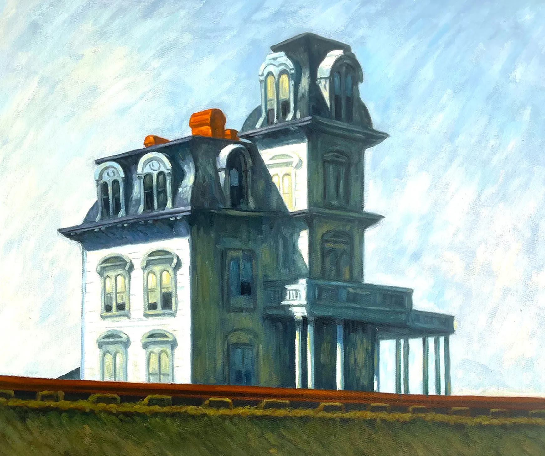 Galerie Mont Hopper<House by the Railroad - Edward Hopper