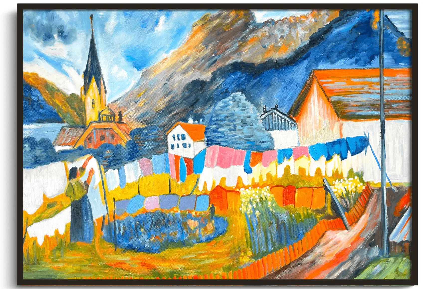 Galerie Mont Von Werefkin<Im Dorf – Marianne von Werefkin