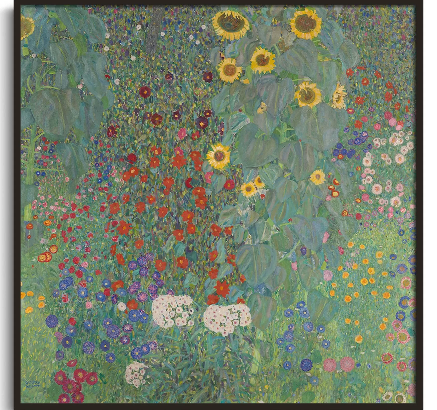 Galerie Mont Klimt<Jardin aux tournesols - Gustav Klimt