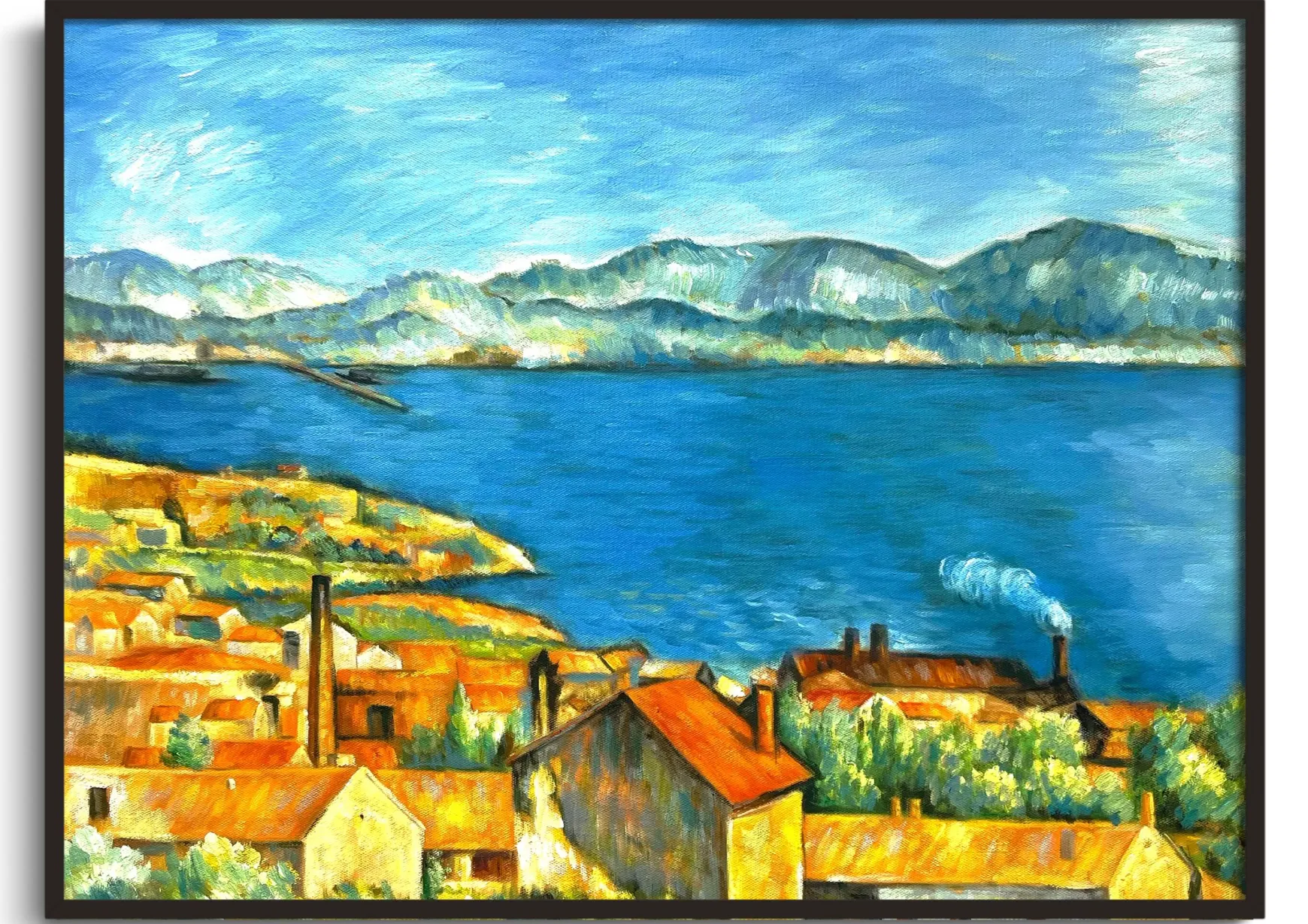 Galerie Mont Cézanne<La baie de l’Estaque – Paul Cézanne