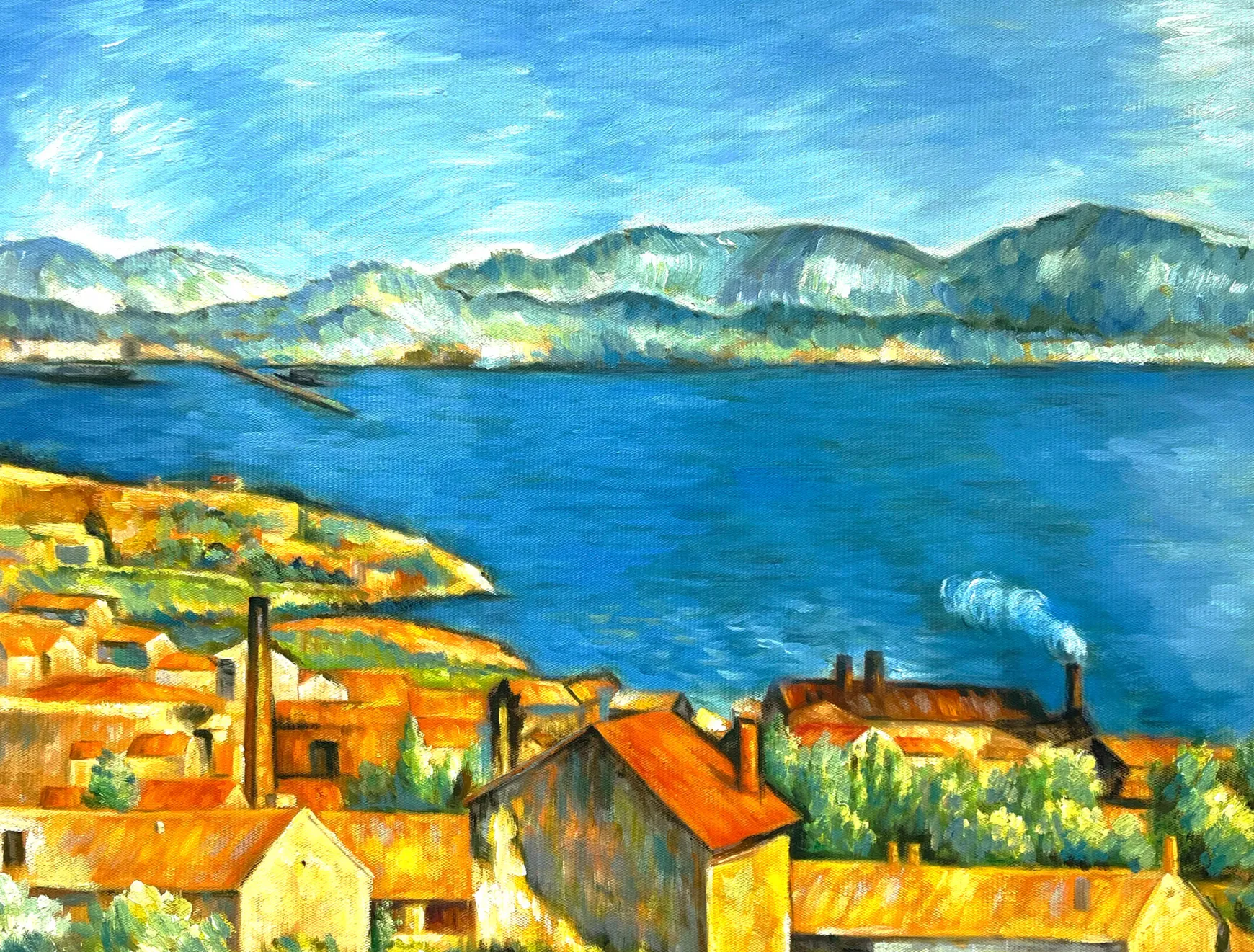 Galerie Mont Cézanne<La baie de l’Estaque – Paul Cézanne