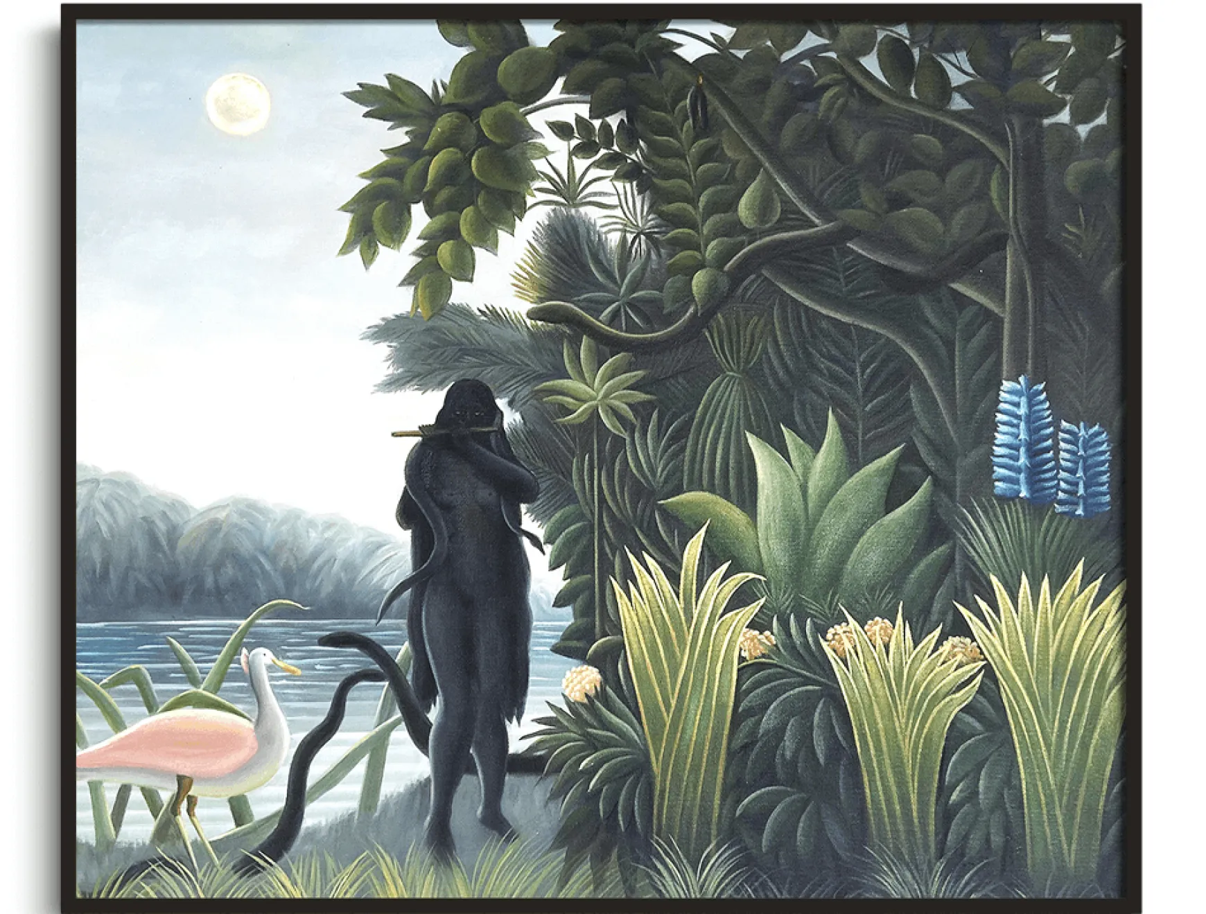 Galerie Mont Rousseau<La Charmeuse de serpents - Henri Rousseau