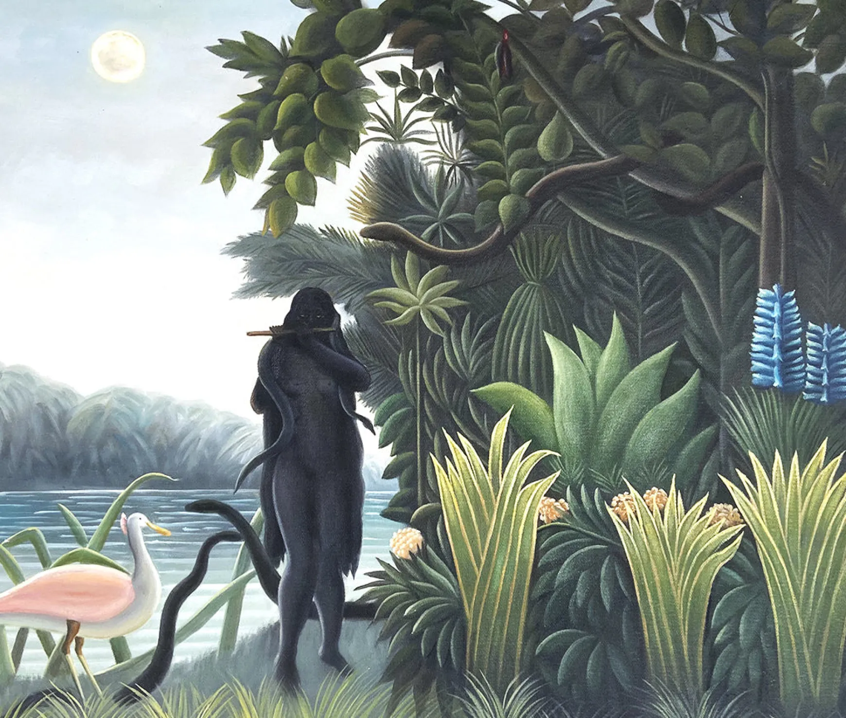 Galerie Mont Rousseau<La Charmeuse de serpents - Henri Rousseau