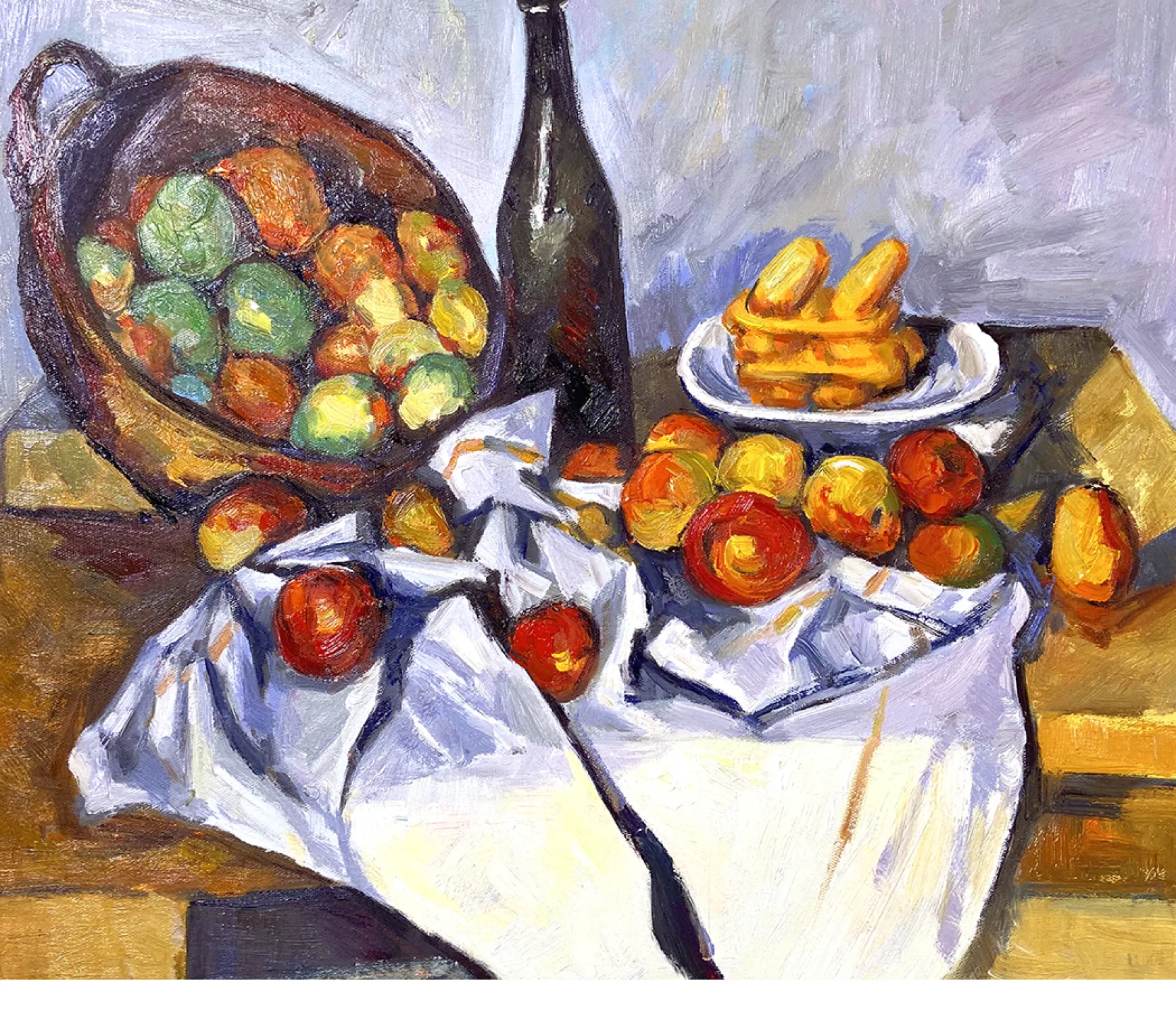 Galerie Mont Cézanne<La Corbeille de pommes - Paul Cézanne