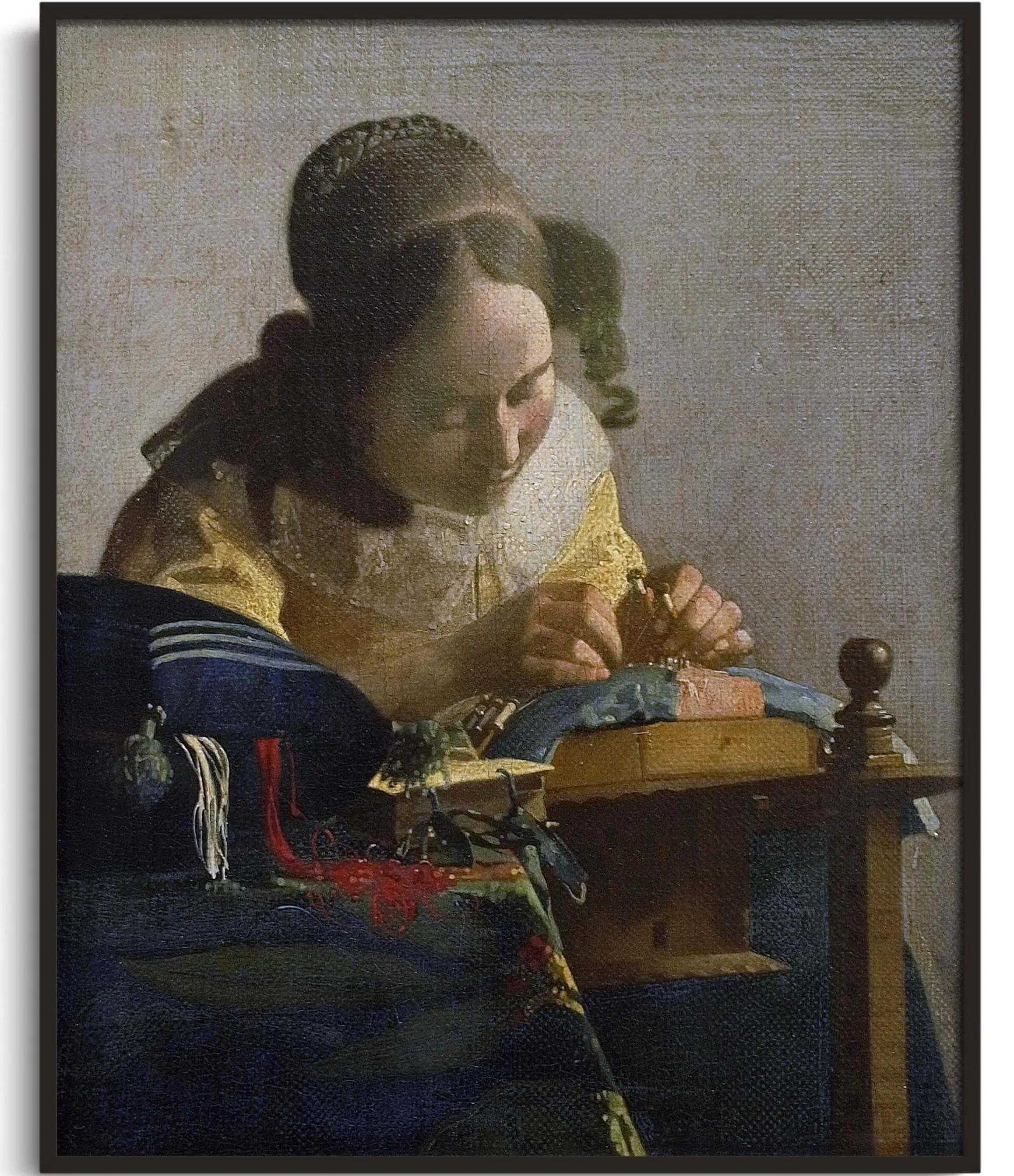 Galerie Mont Vermeer<La Dentellière - Johannes Vermeer