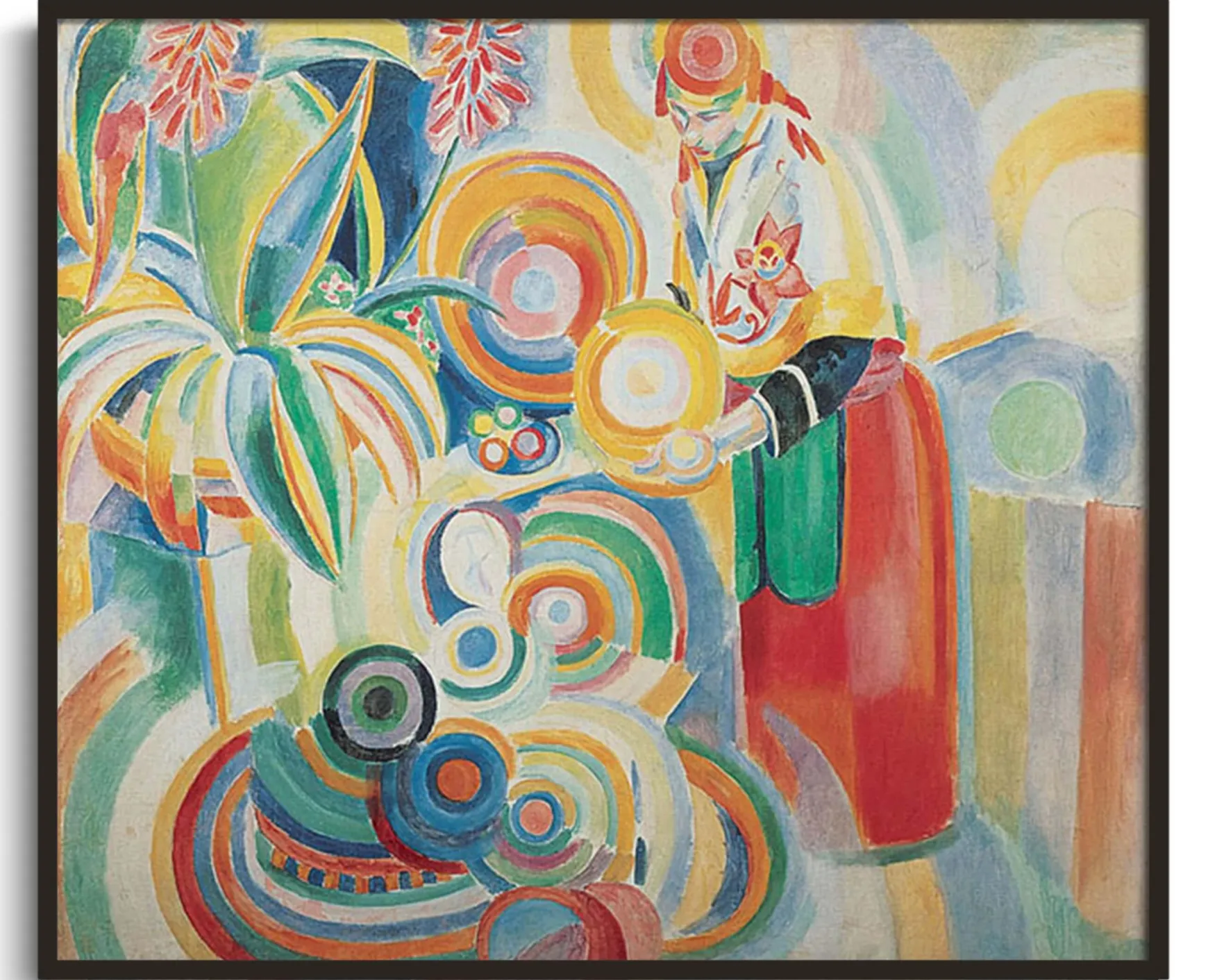 Galerie Mont Delaunay<La Grande Portugaise - Robert Delaunay