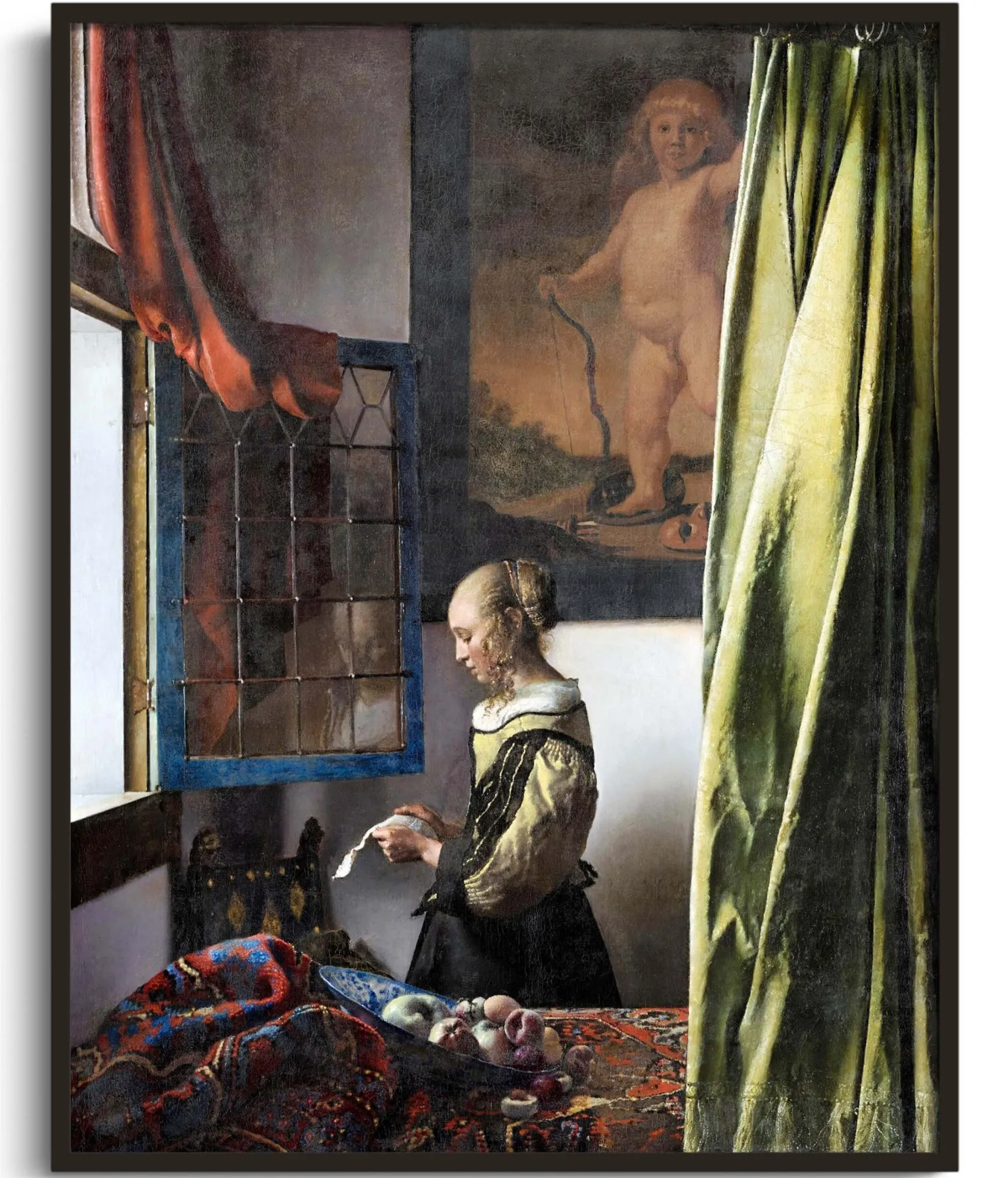 Galerie Mont Vermeer<La Liseuse à la fenêtre - Johannes Vermeer