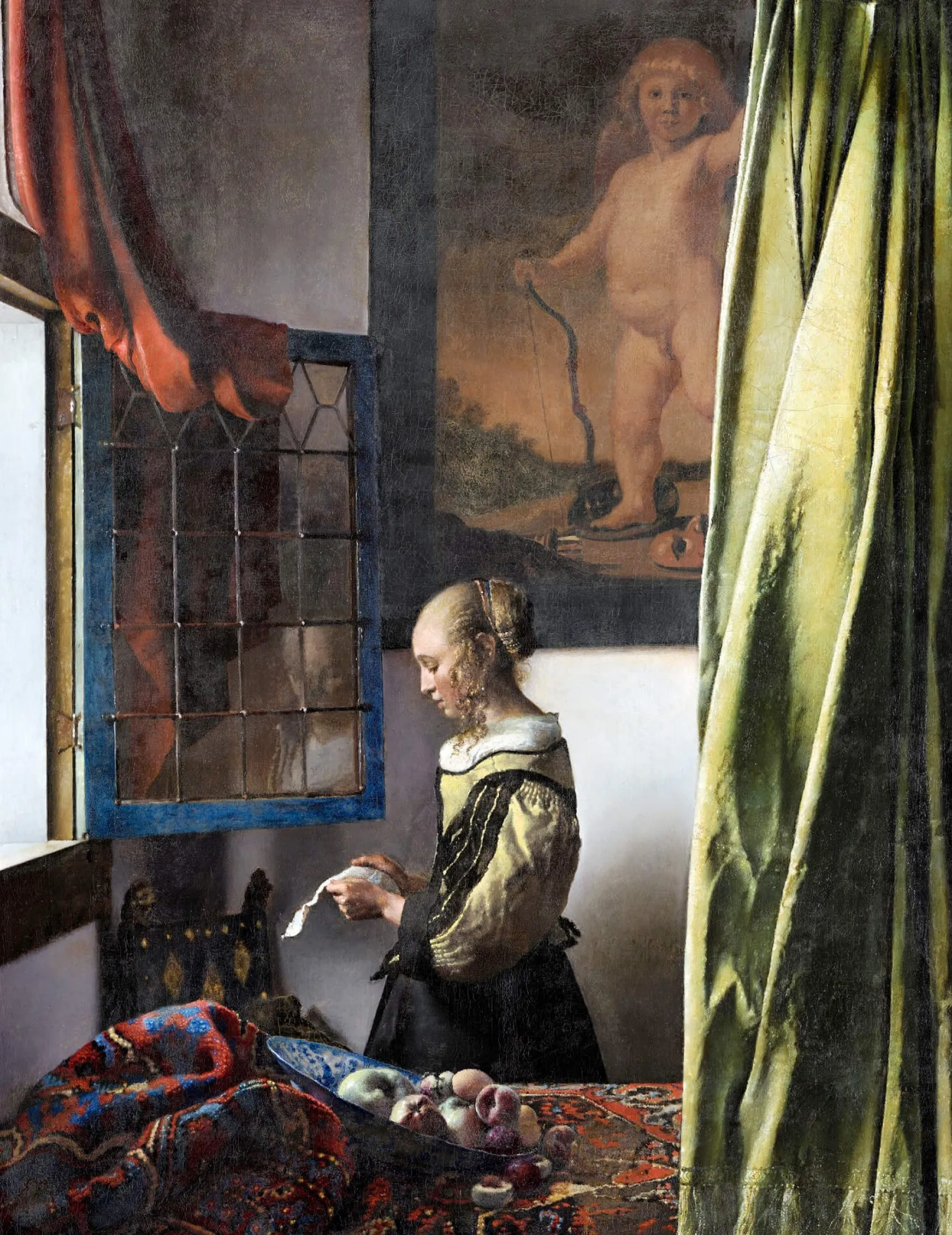 Galerie Mont Vermeer<La Liseuse à la fenêtre - Johannes Vermeer