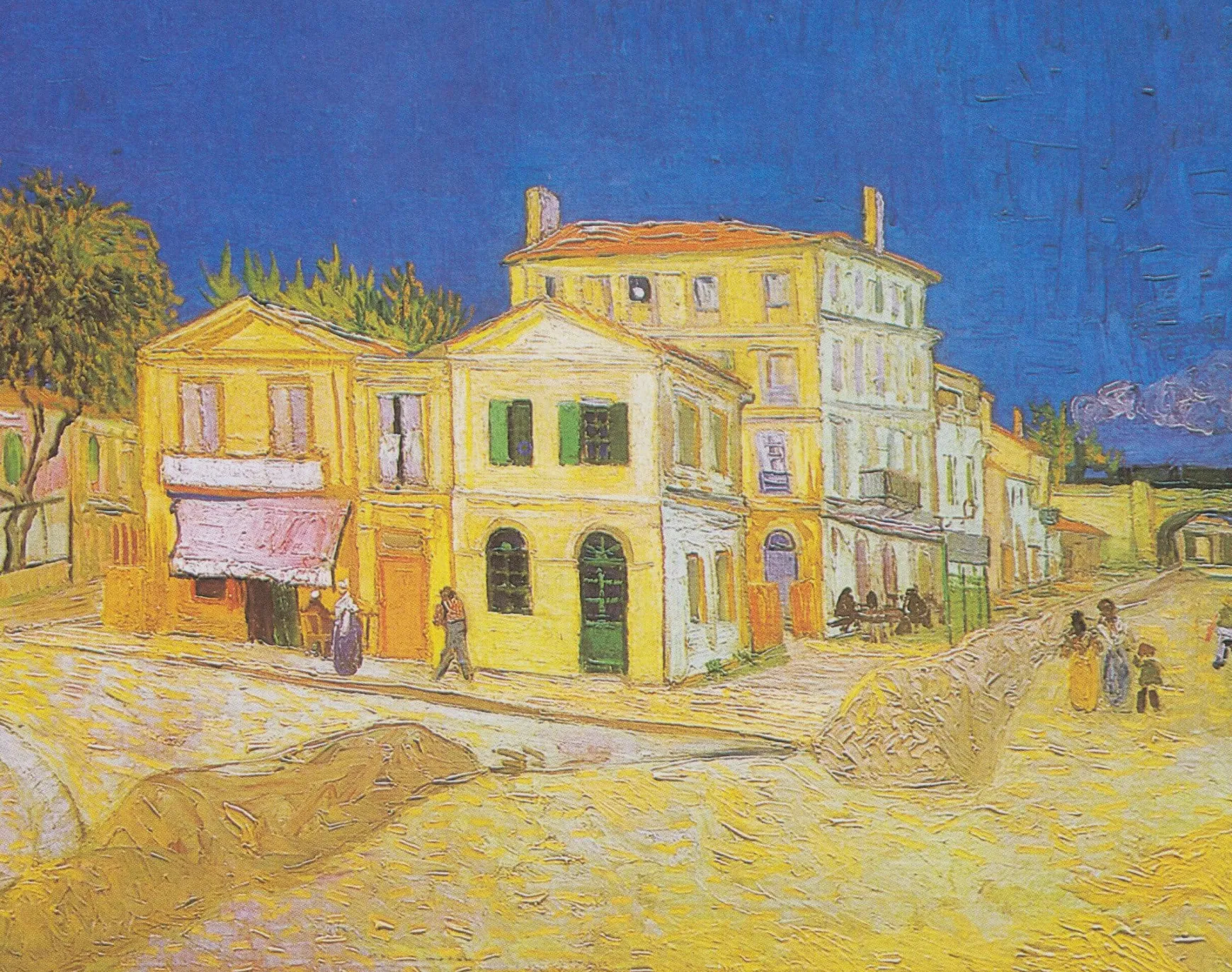 Galerie Mont Van Gogh<La Maison jaune - Vincent Van Gogh